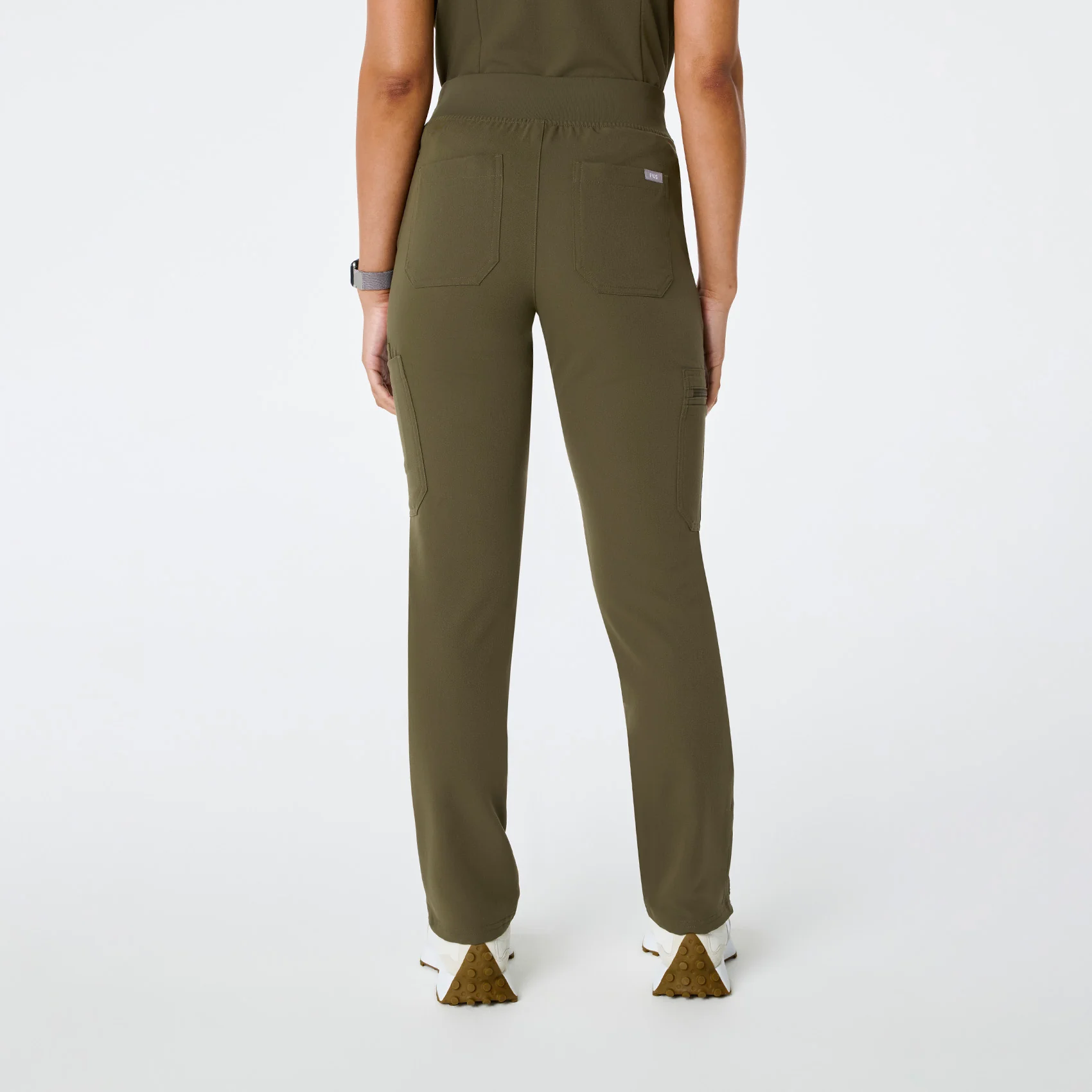 women's Spruce High Waisted Yola - Petite Skinny Scrub Pant™ - Image 4