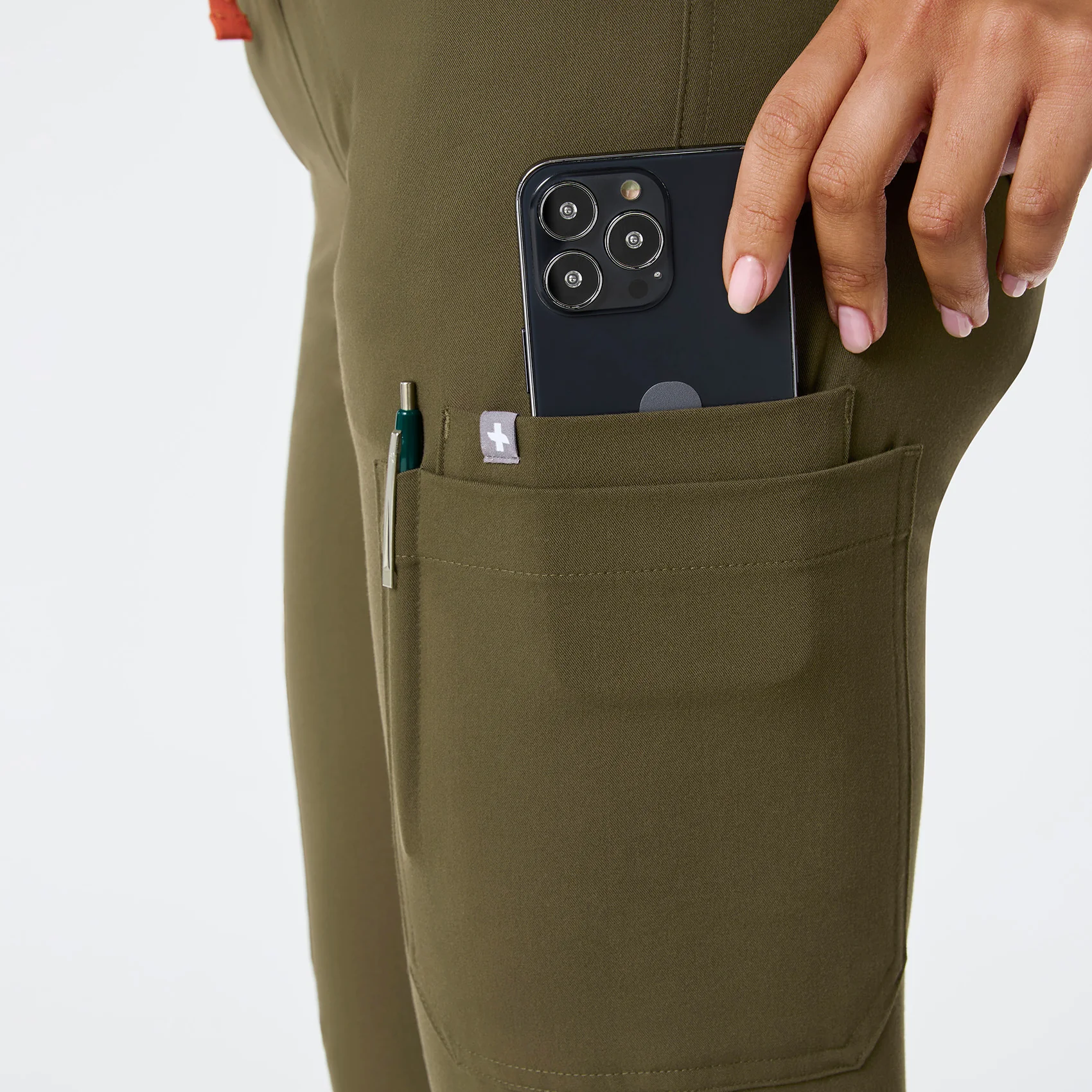 women's Spruce High Waisted Yola - Petite Skinny Scrub Pant™ - Image 9