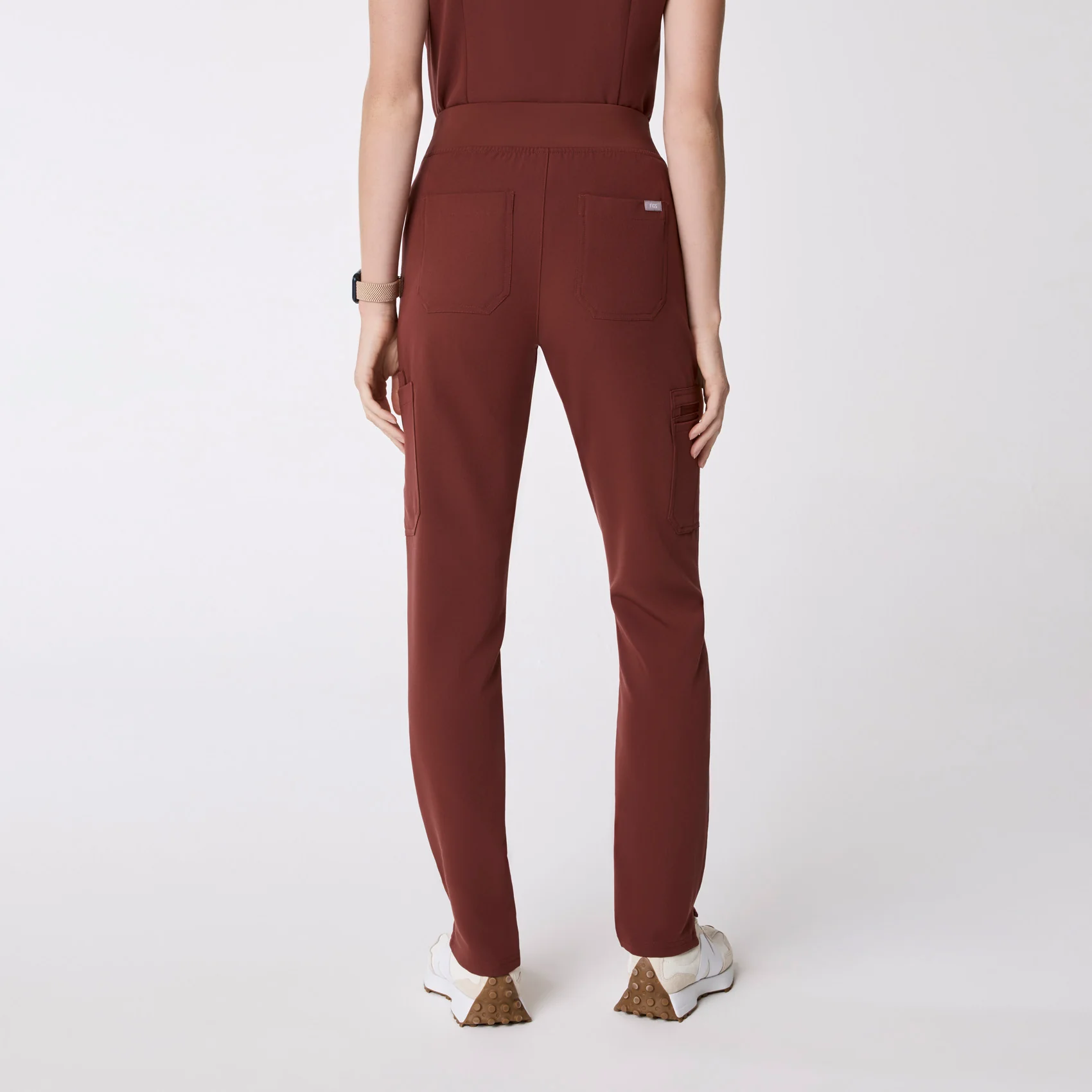 women's Walnut High Waisted Yola - Skinny Scrub Pant™ - Image 4