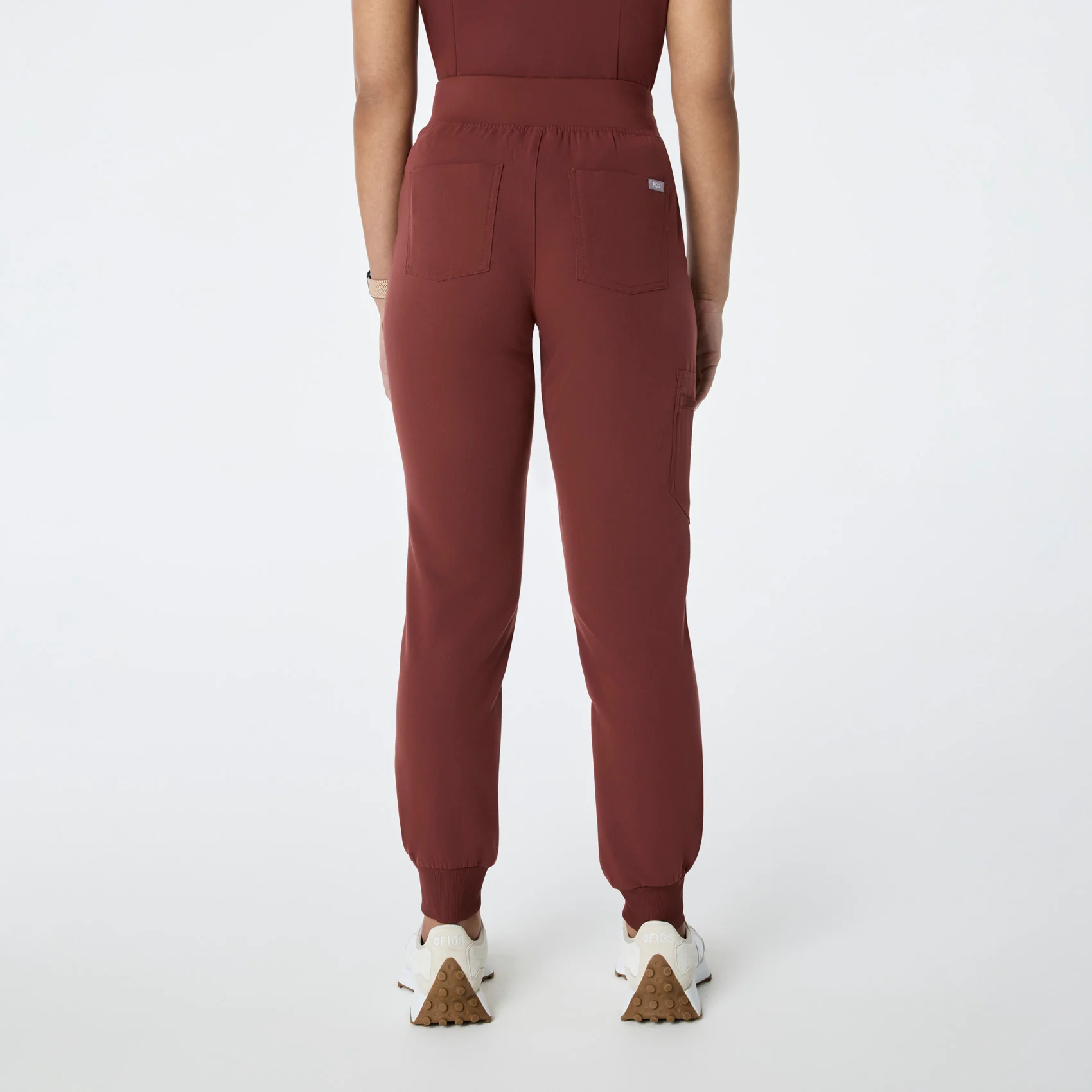 women's Walnut High Waisted Zamora - Tall Jogger Scrub Pant™ - Image 4