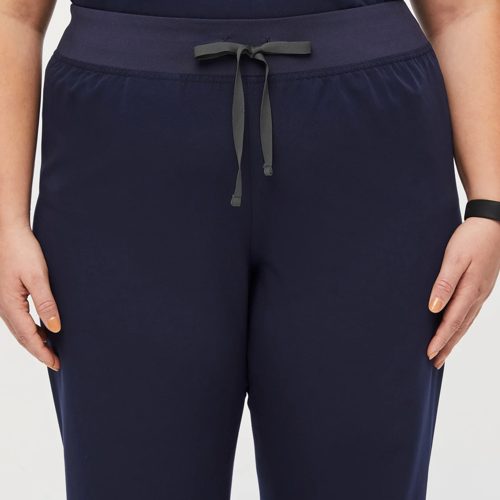 women's Navy High Waisted Livingston™ - Basic Scrub Pants (3XL - 6XL) - Image 5