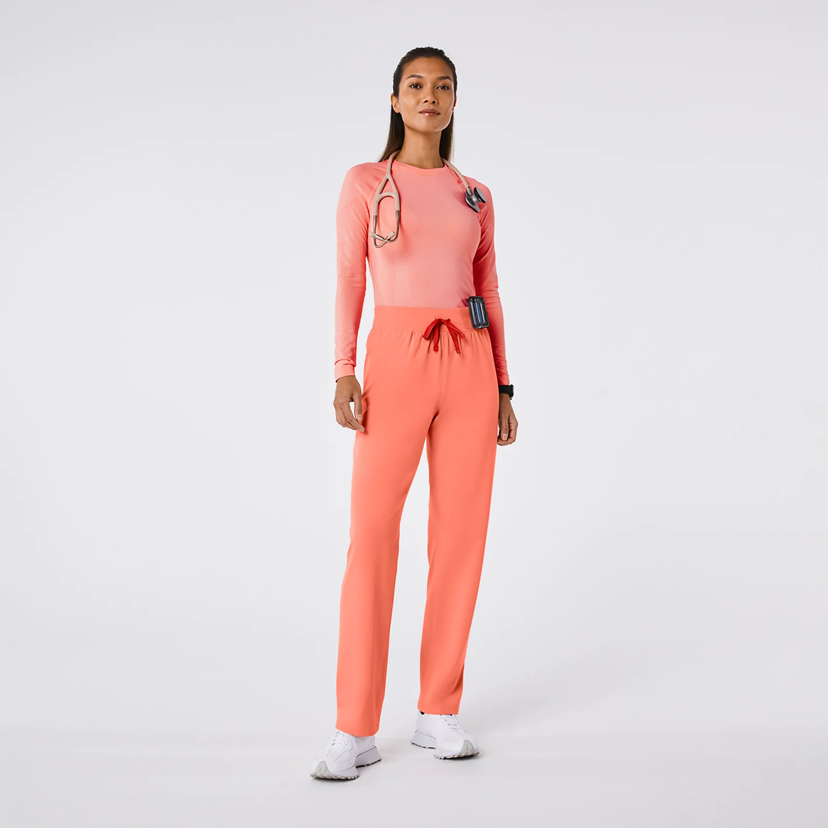women's Sunset Drift High Waisted Livingston - Basic Scrub Pant™ - Image 2