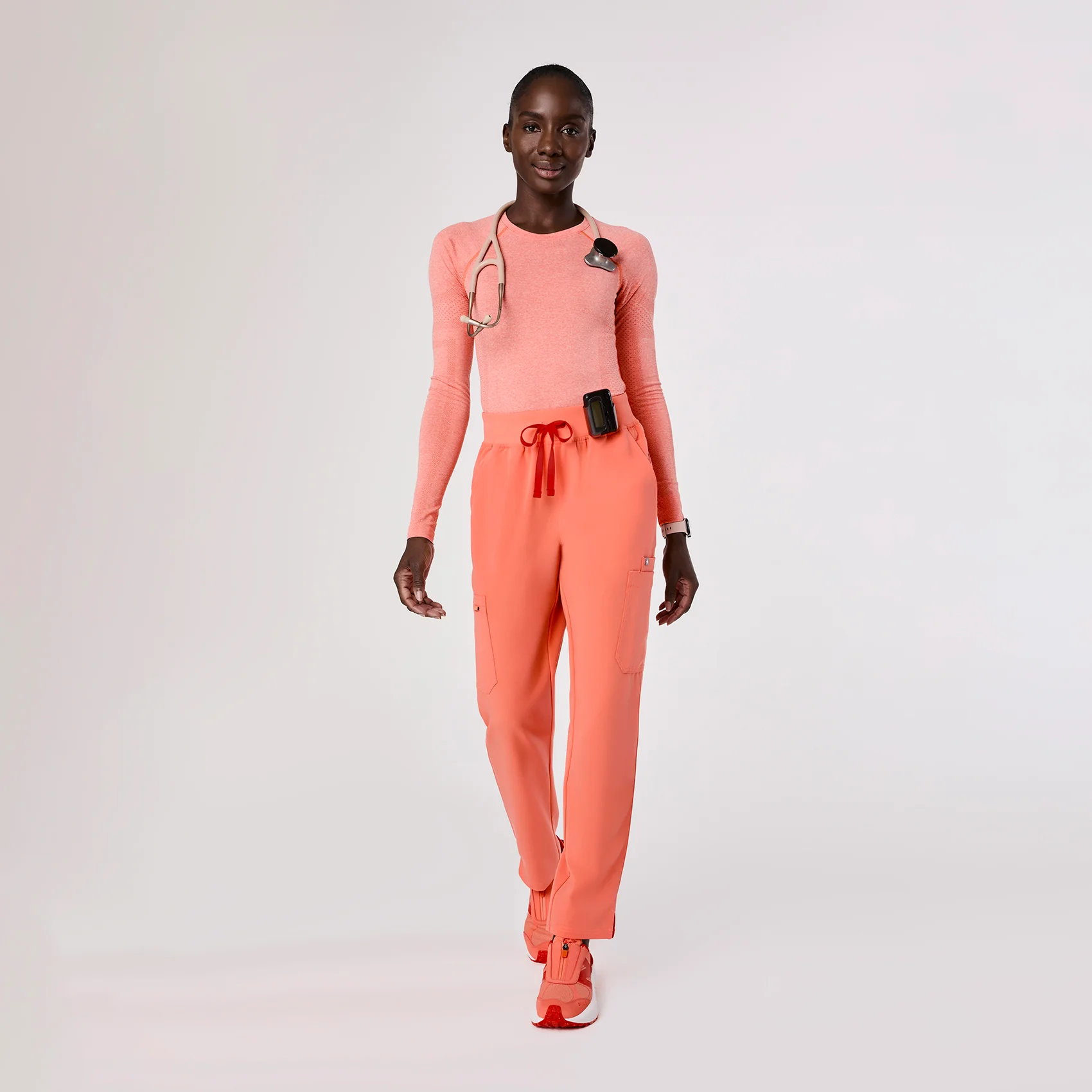 women's Sunset Drift High Waisted Yola - Petite Skinny Scrub Pant™ - Image 2