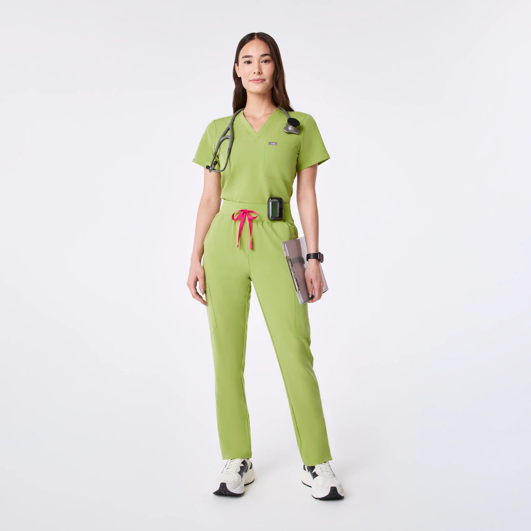 women's Matcha High Waisted Yola - Tall Skinny Scrub Pant™ - Image 2
