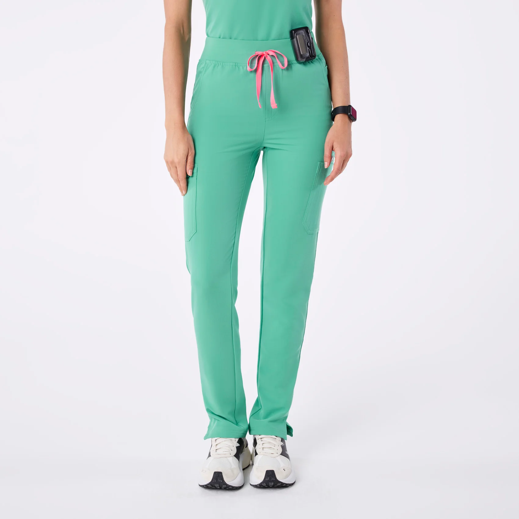 women's Surgical Green High Waisted Yola - Tall Skinny Scrub Pant™