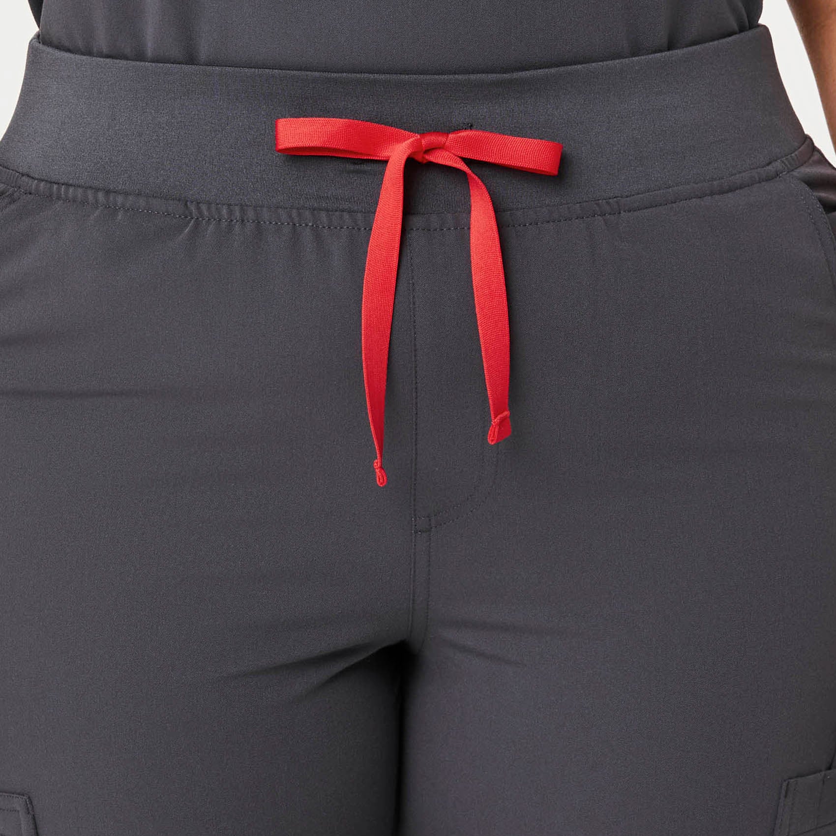 women's Charcoal High Waisted Yola™ - Tall Skinny Scrub Pants (3XL - 6XL) - Image 5