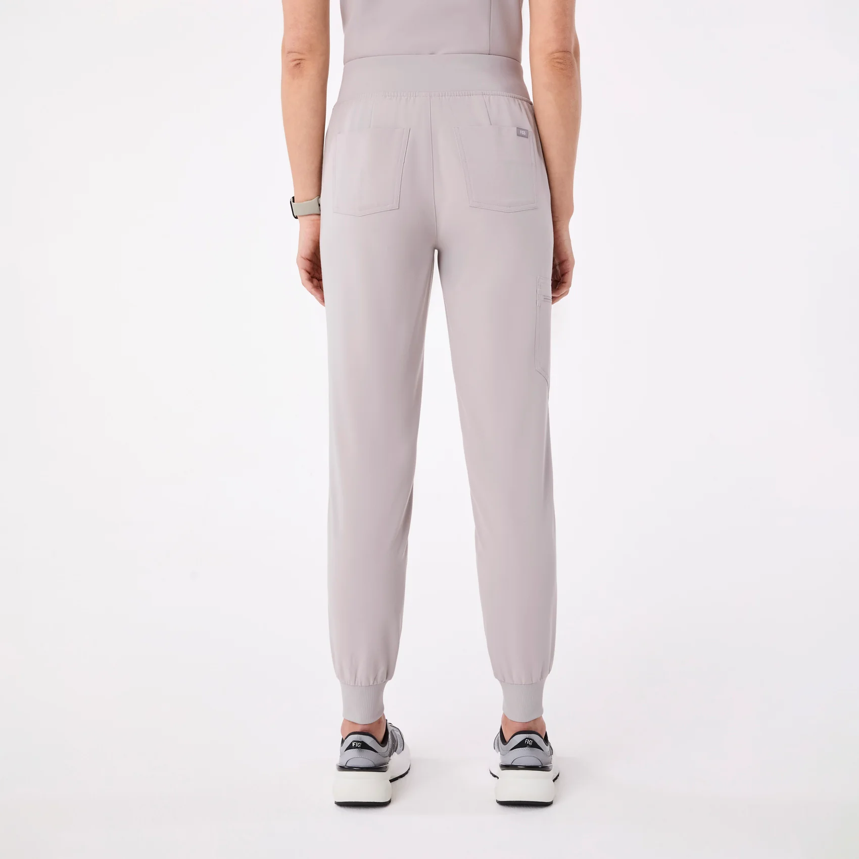 women's Slate High Waisted Zamora - Petite Jogger Scrub Pant™ - Image 4