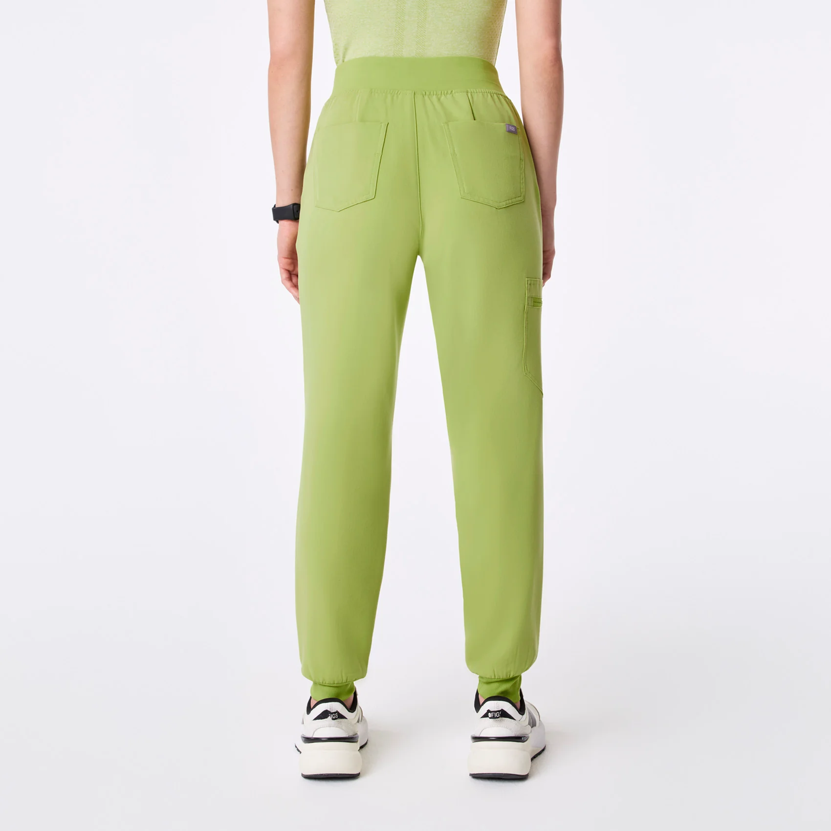 women's Matcha High Waisted Zamora - Tall Jogger Scrub Pant™ - Image 4