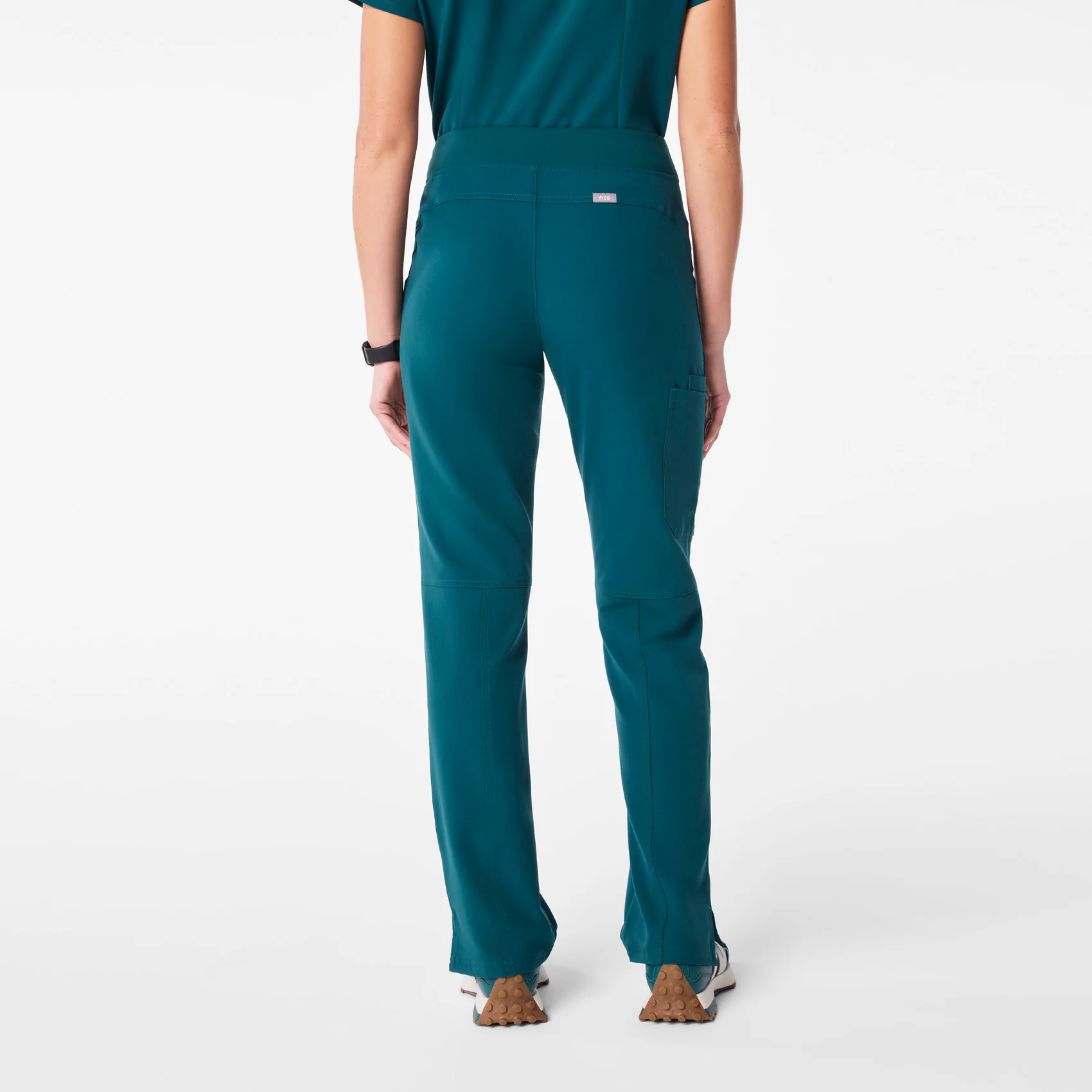 women's Caribbean Blue Kade - Cargo Scrub Pant™ - Image 4