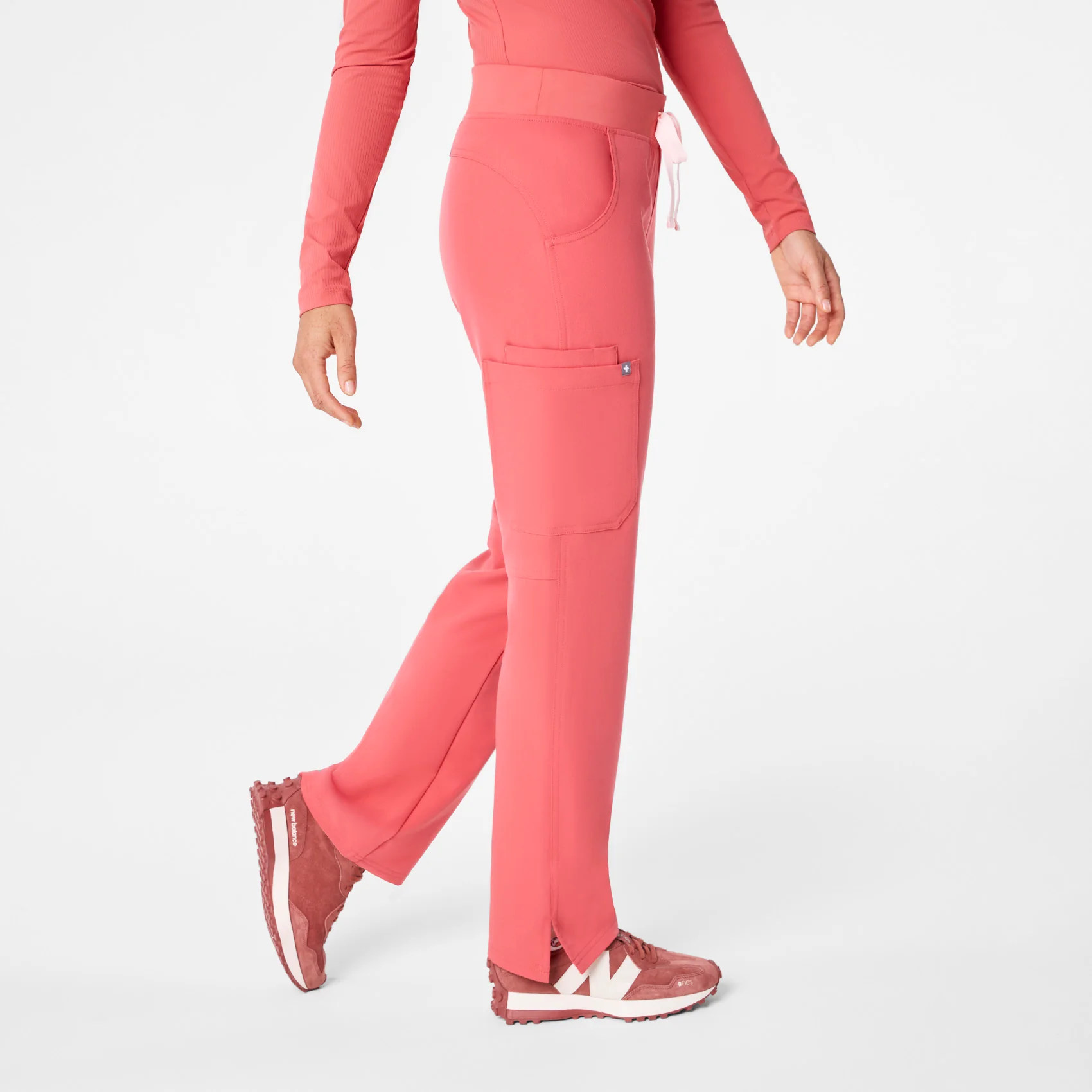 women's Pulmonary Pink Kade - Cargo Scrub Pant™ - Image 3