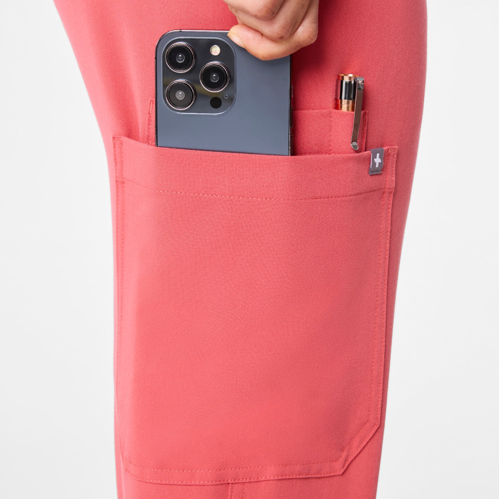 women's Pulmonary Pink Kade - Cargo Scrub Pant™ - Image 5
