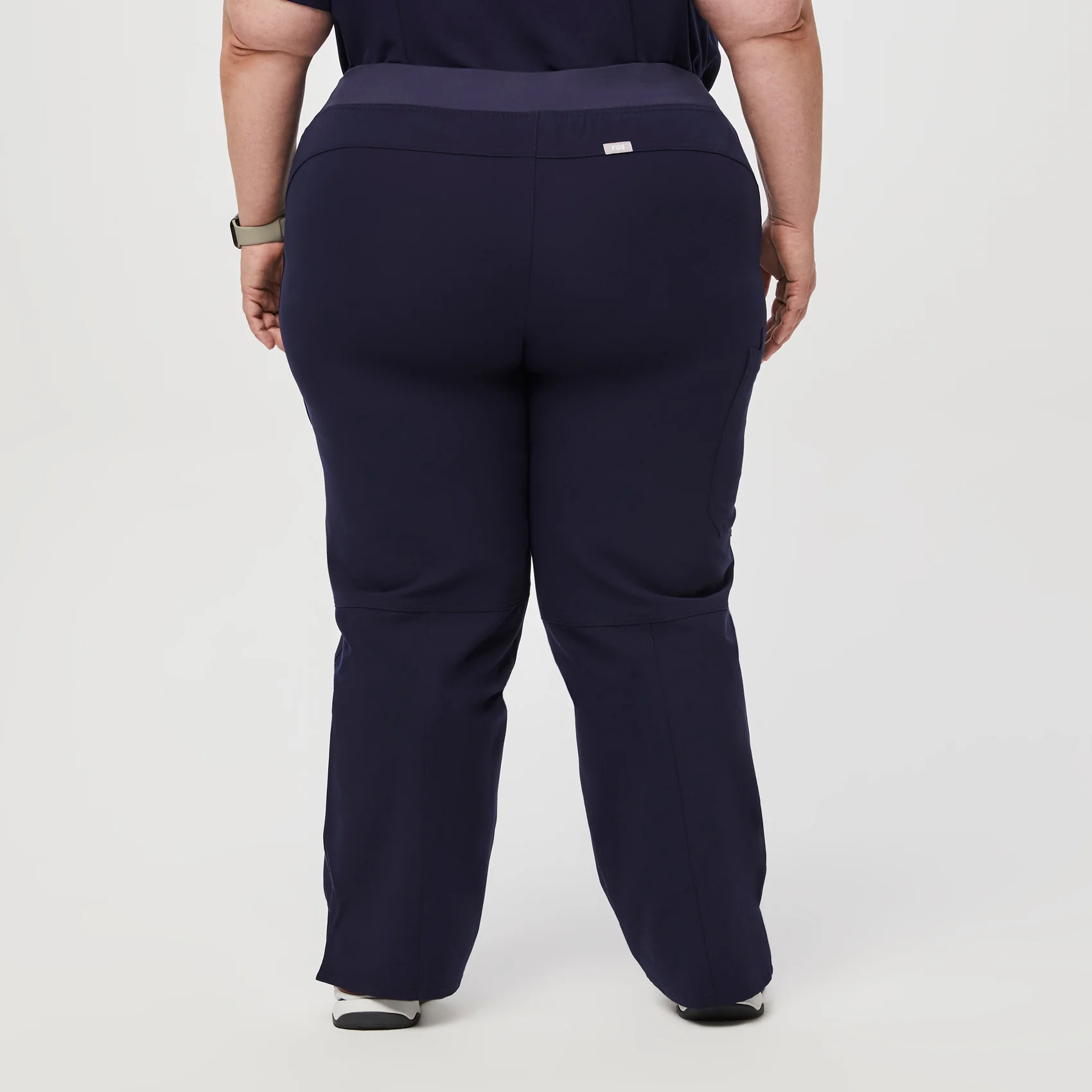 women's Navy Kade™ - Petite Cargo Scrub Pants (3XL - 6XL) - Image 4