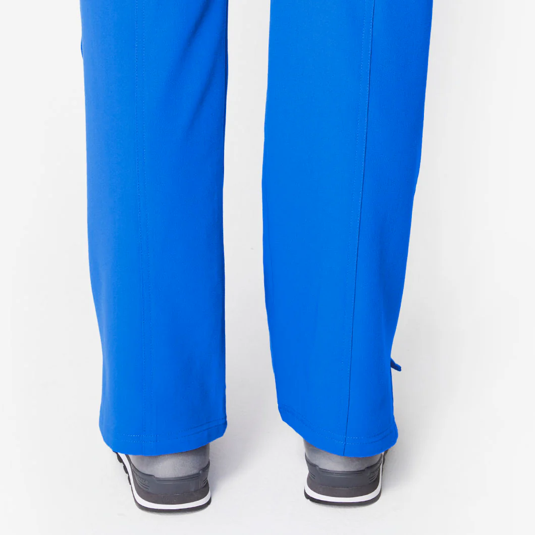 Women's Royal Blue Kade™ - Petite Cargo Scrub Pants - Image 8
