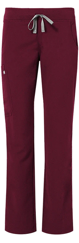 Women's Burgundy Kade™ - Tall Cargo Scrub Pants - Image 7