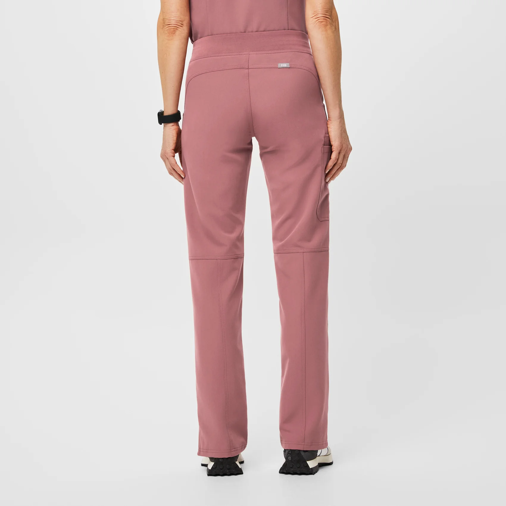 women's Mauve Kade™ - Tall Cargo Scrub Pants - Image 4
