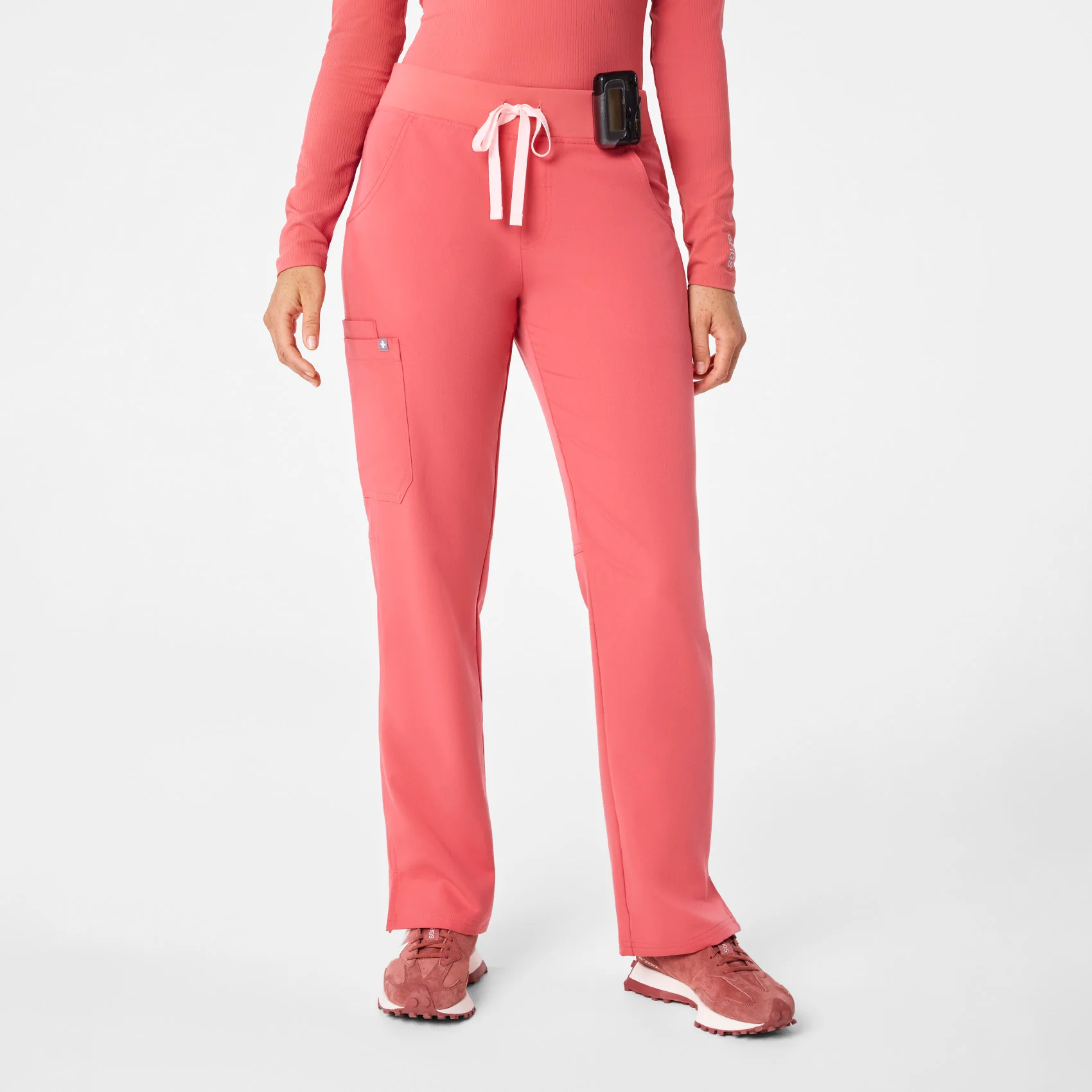 women's Pulmonary Pink Kade - Tall Cargo Scrub Pant™