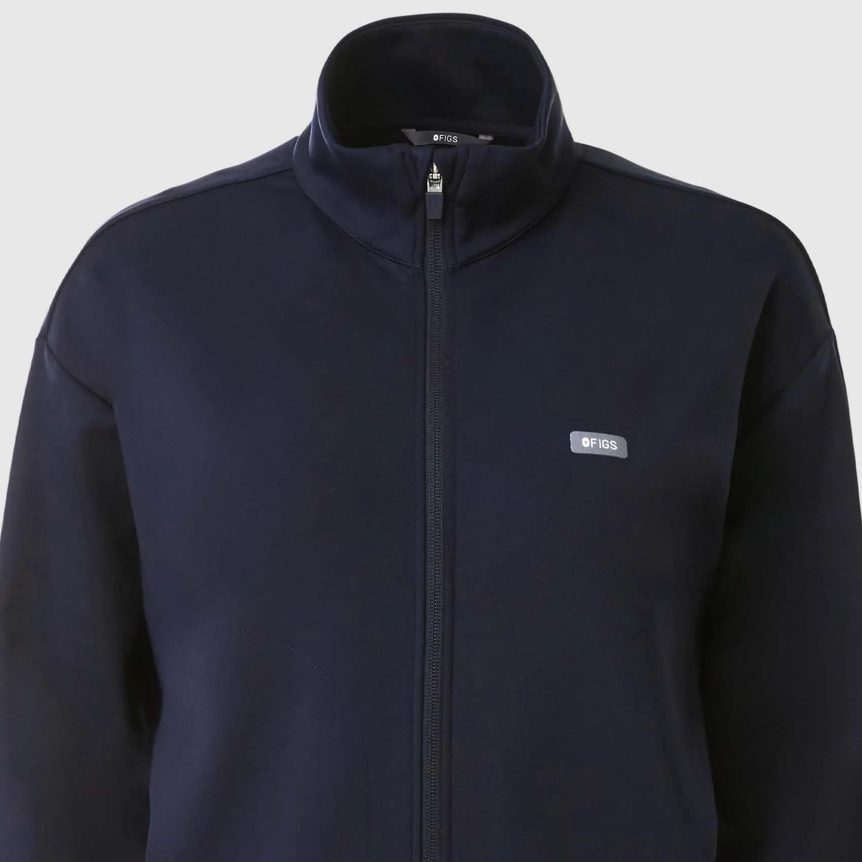 women's Black Labelle FORMx Bomber -  Scrub Jacket™ - Image 12