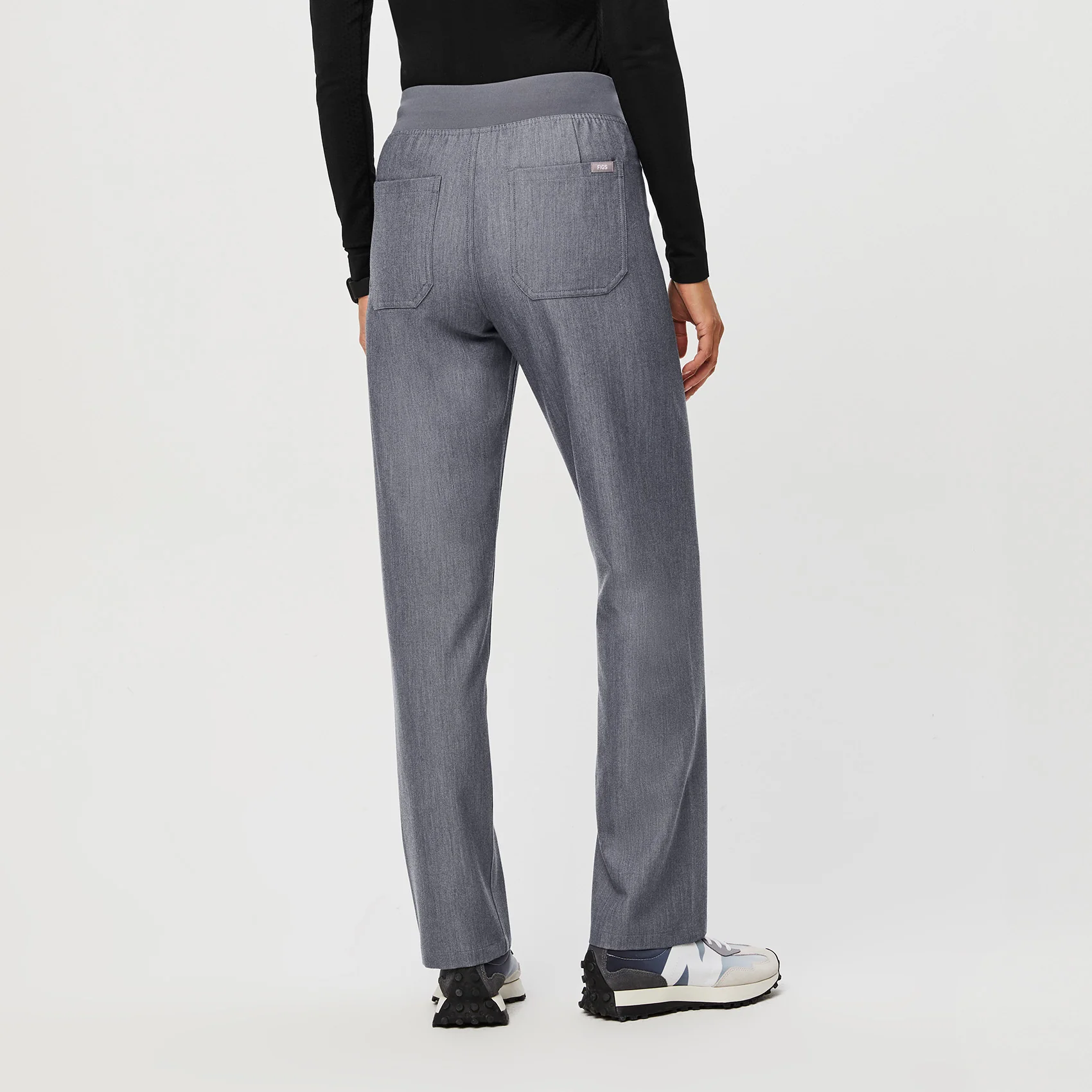 women's Graphite Livingston™ High Waisted - Basic Scrub Pants - Image 4