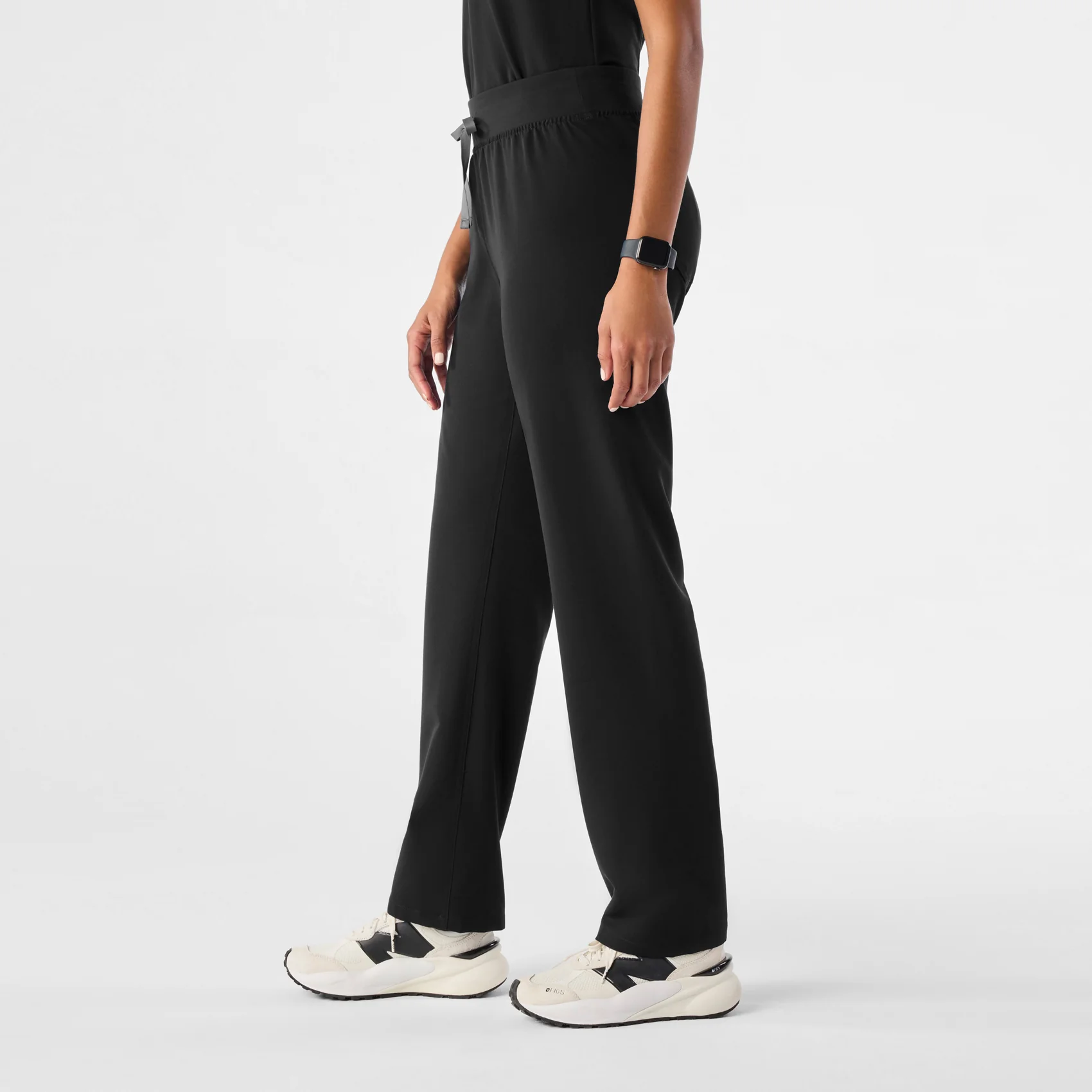 women's Black Livingston™ High Waisted - Tall Basic Scrub Pants - Image 3
