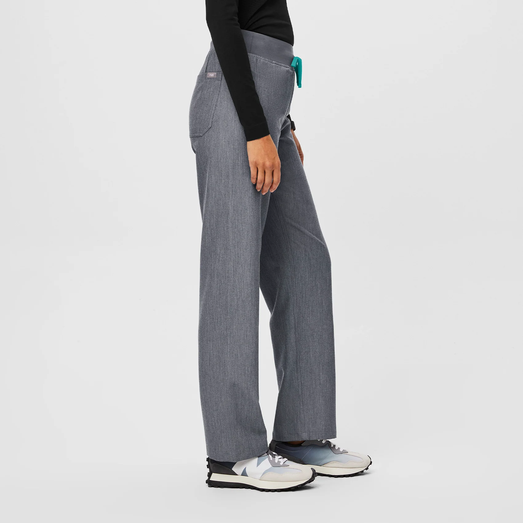 women's Graphite Livingston™ High Waisted - Tall Basic Scrub Pants - Image 3