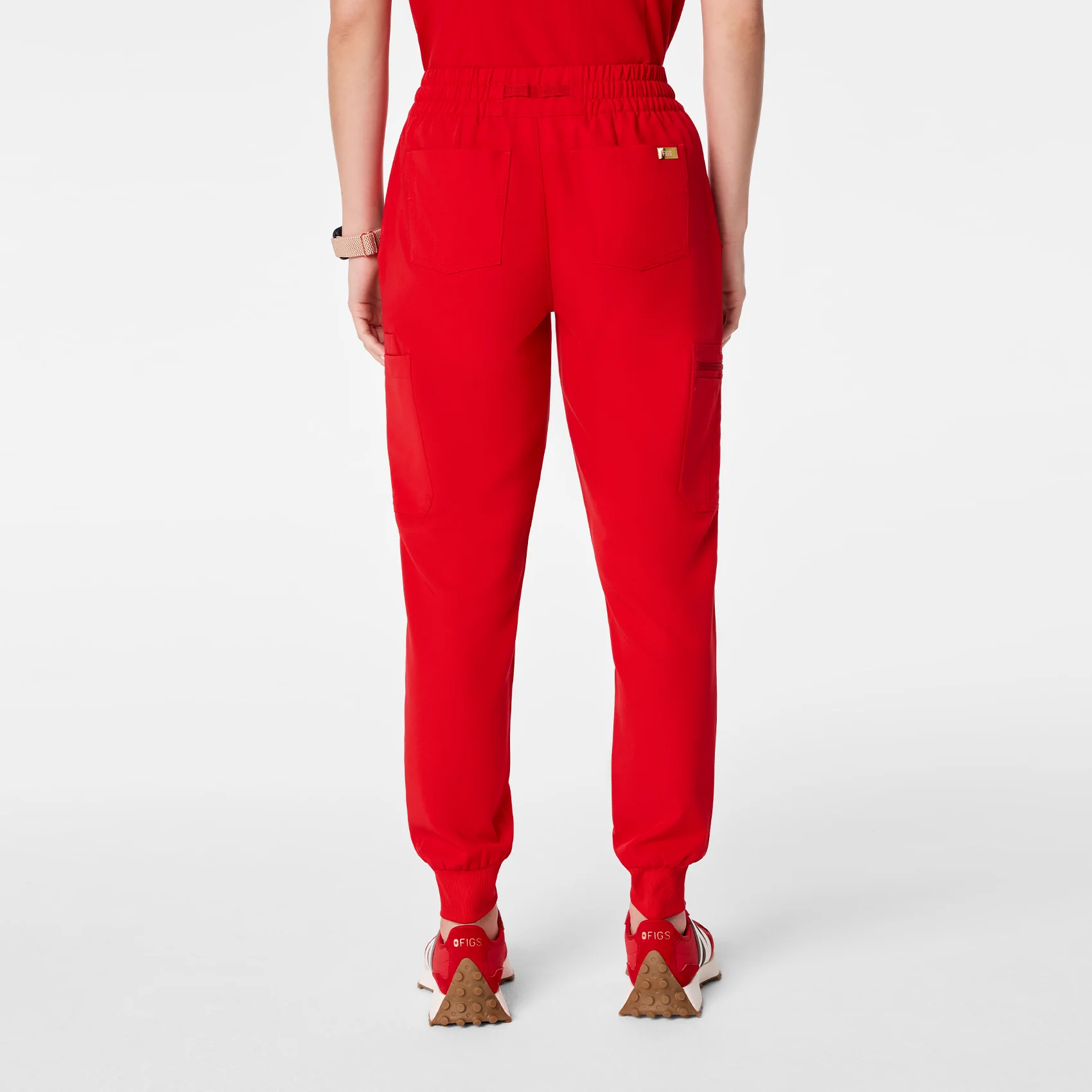 women's Lunar New Year Uman Relaxed - Petite Jogger Scrub Pant - Image 4
