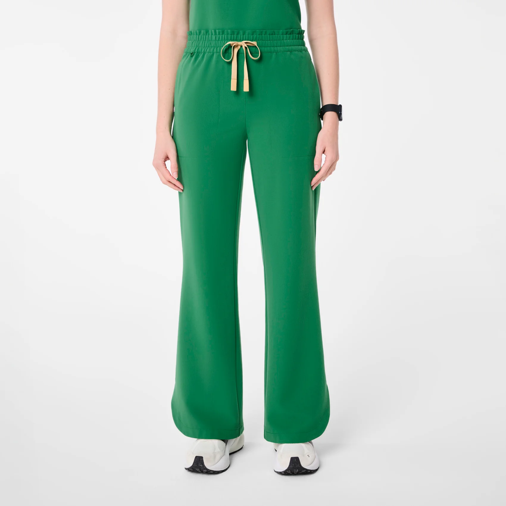 women's Indocyanine Green Marseille Wide Leg - Petite Scrub Pant