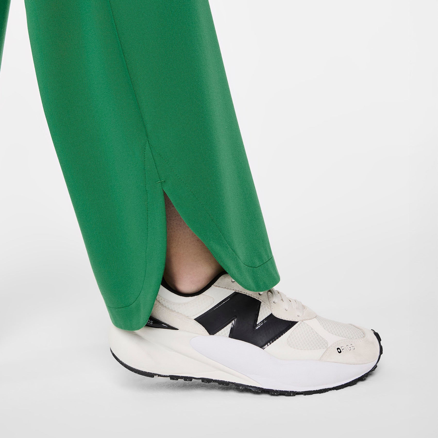 women's Indocyanine Green Marseille Wide Leg - Scrub Pant - Image 7