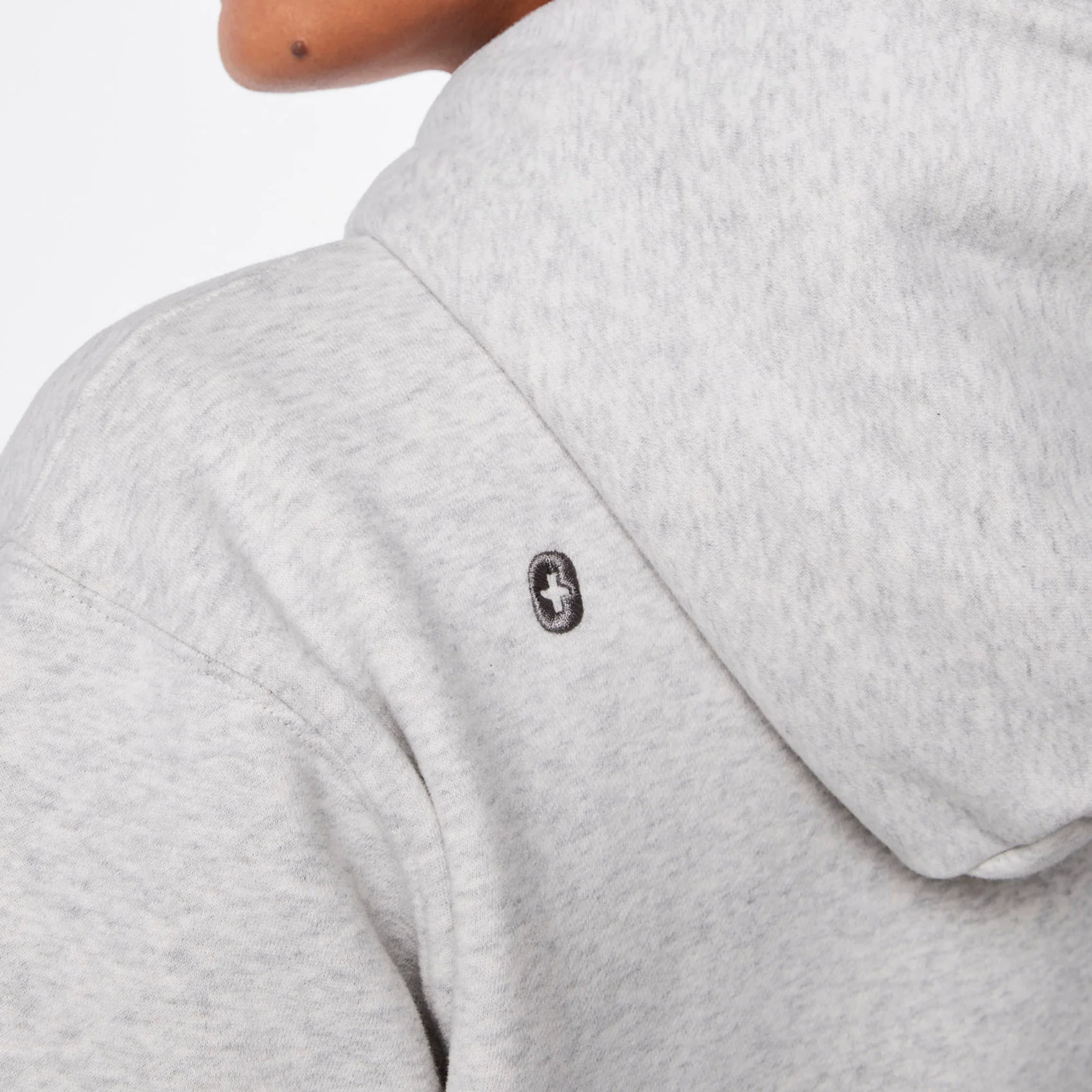 women's Heather Grey Off-Shift - Hoodie Sweatshirt™ - Image 5