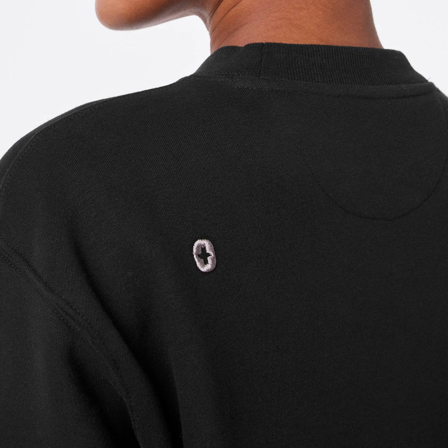 women's Black Off-Shift Relaxed - Crewneck Sweatshirt™ - Image 5