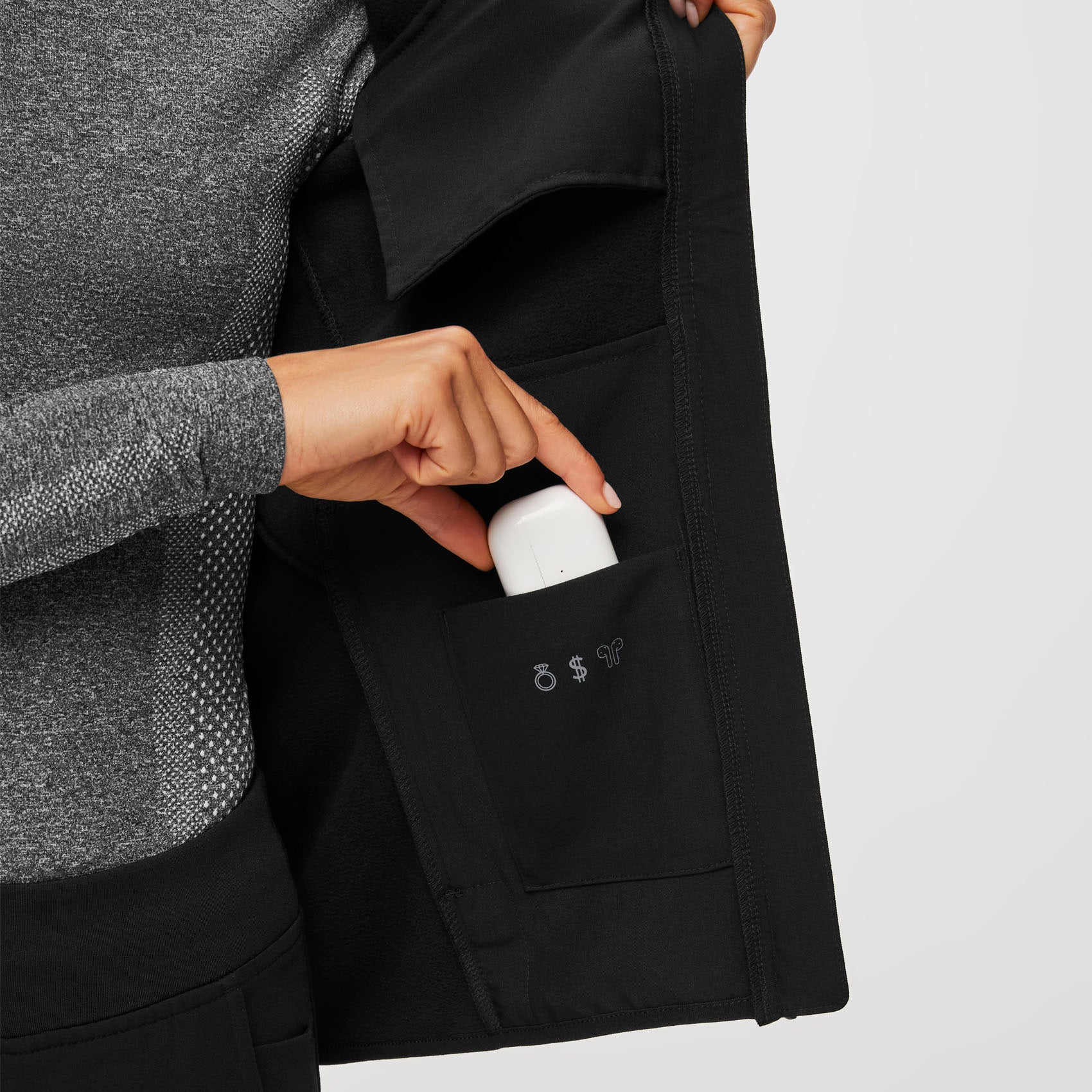 Women's Black On-Shift™ - Fleece Vest - Image 7