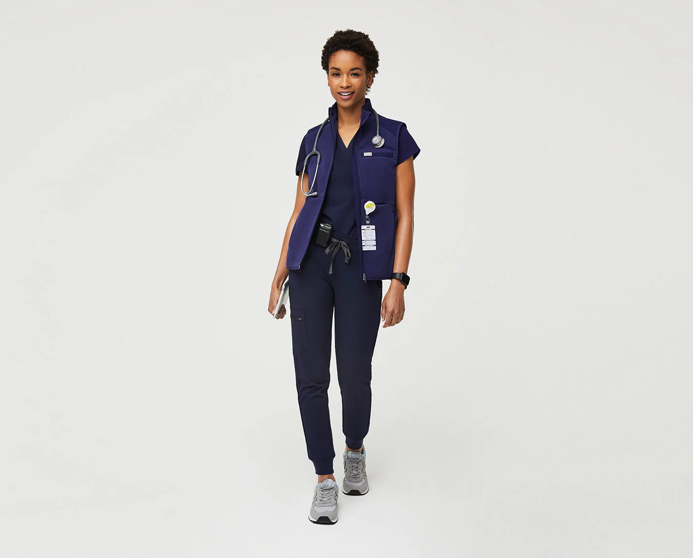Women's Navy On-Shift™ - Fleece Vest - Image 13