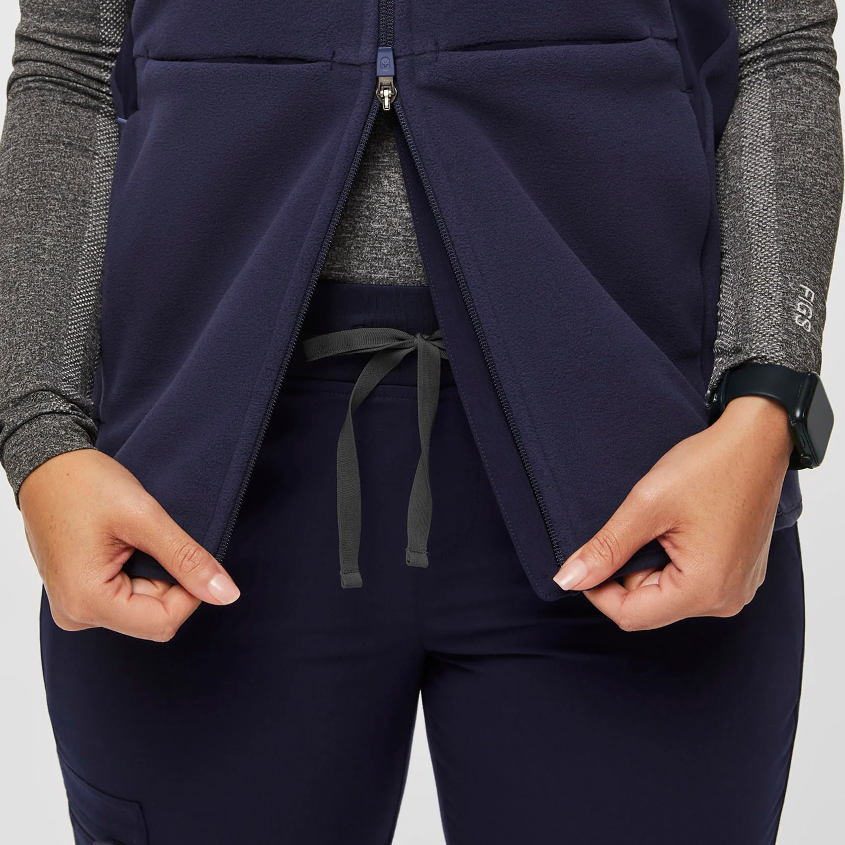 Women's Navy On-Shift™ - Fleece Vest - Image 8
