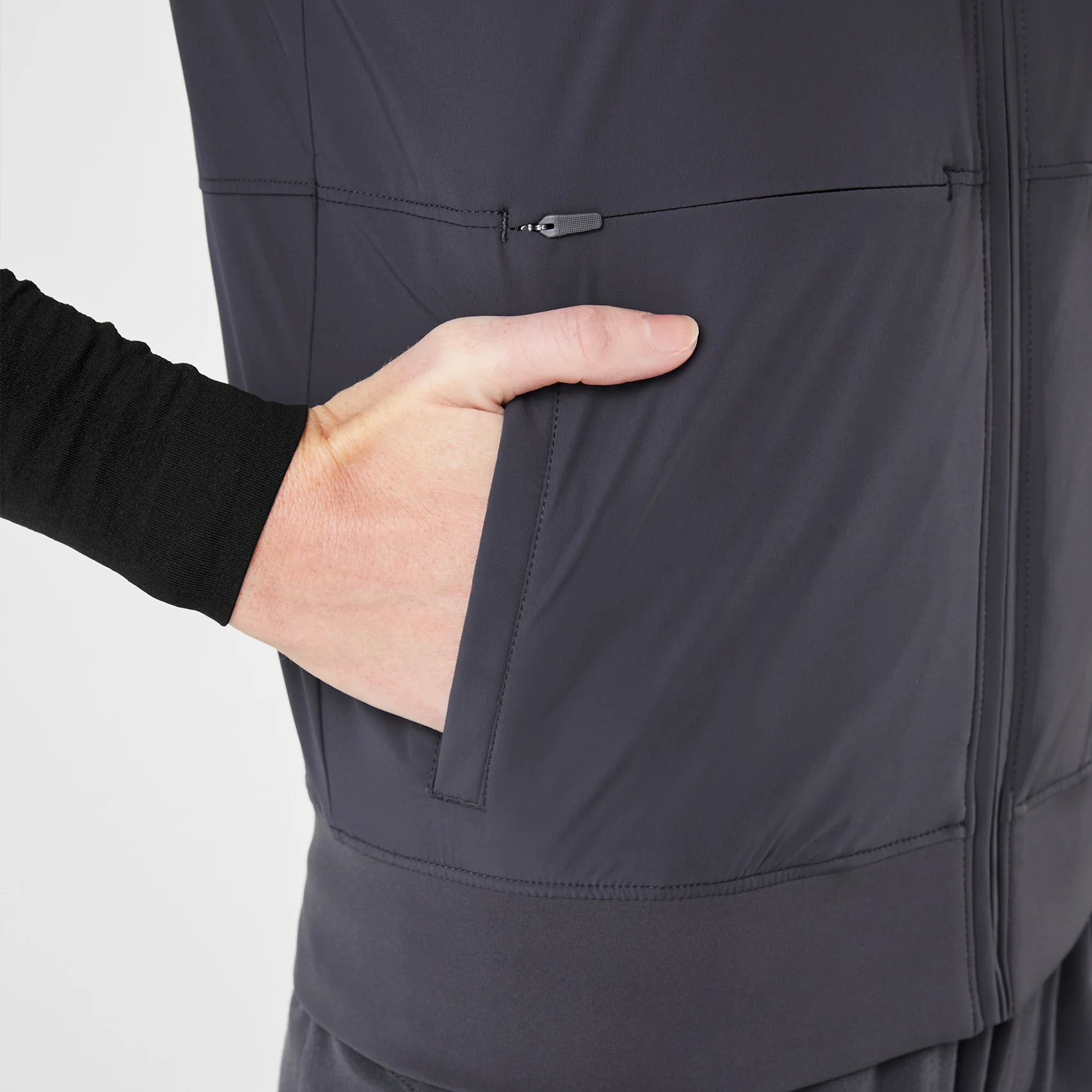 women's Charcoal On-Shift Float - Bomber Vest™ - Image 8