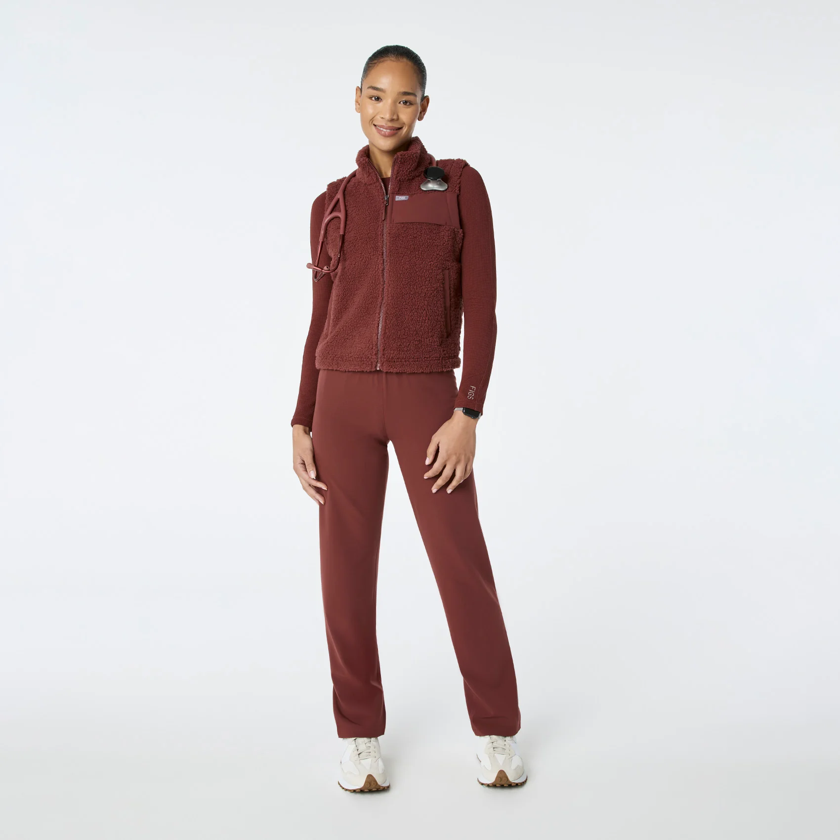 women's Walnut On-Shift High Pile Vest™ - Image 2