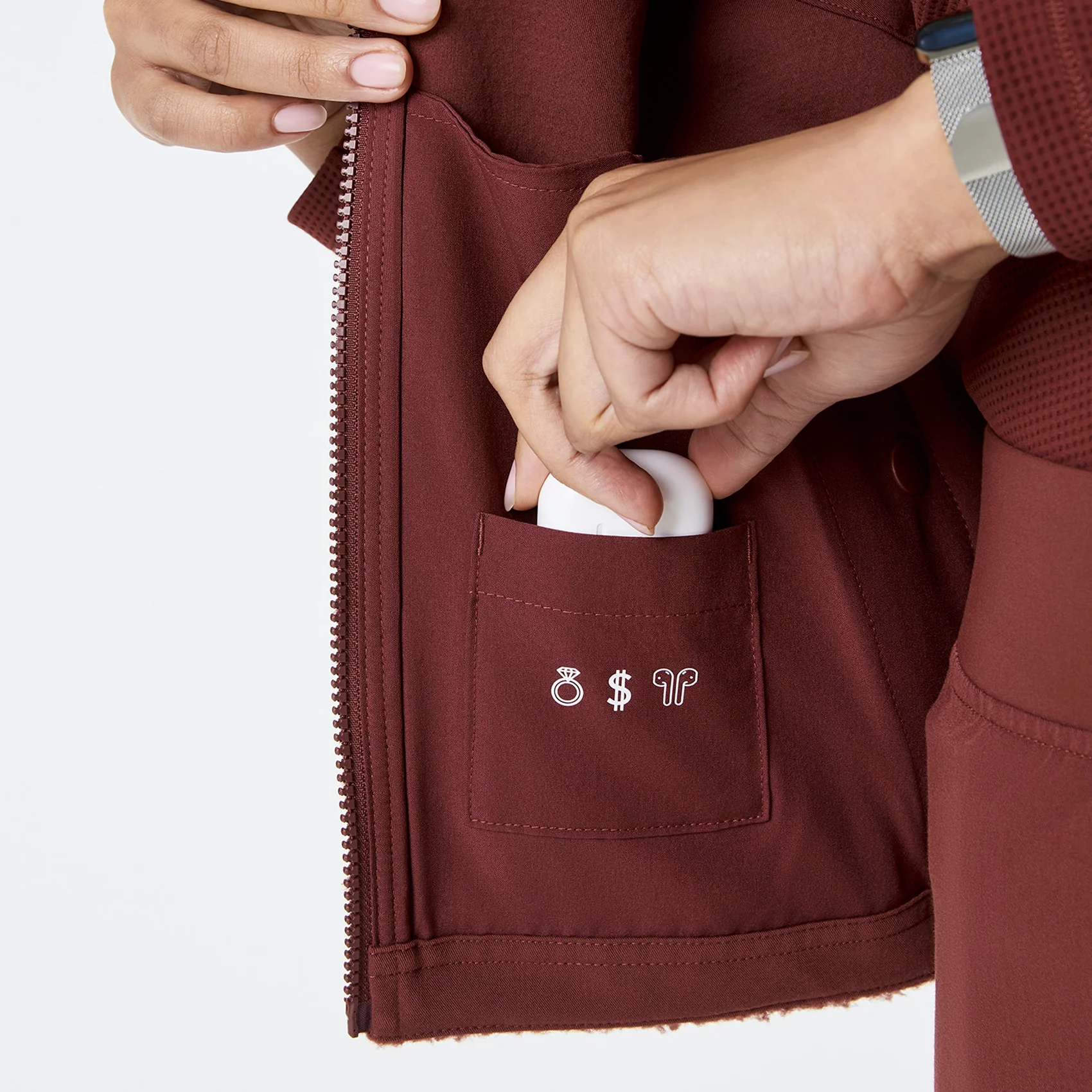 women's Walnut On-Shift High Pile Vest™ - Image 9