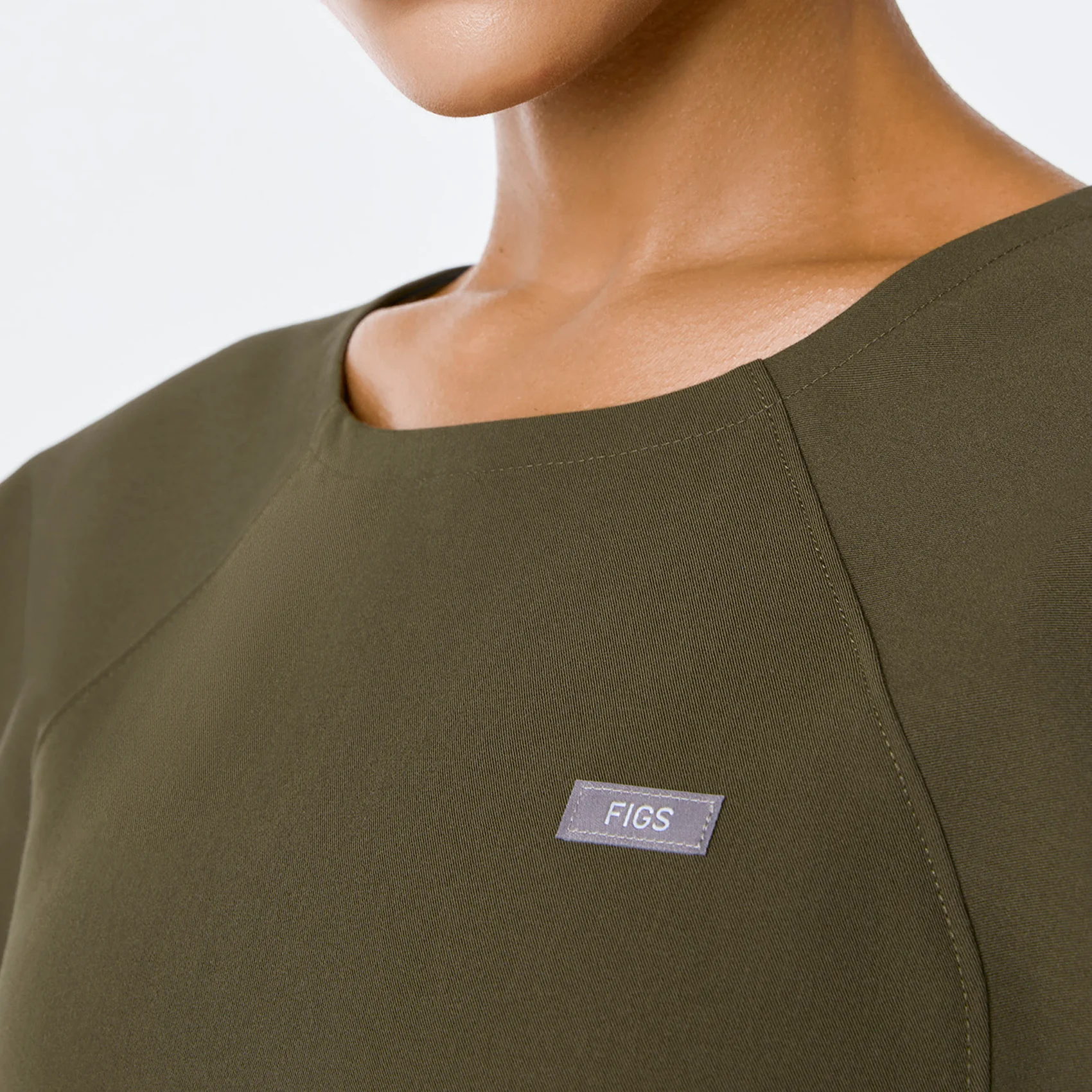 women's Spruce Orillia Slim Scoop Neck - Scrub Top - Image 7