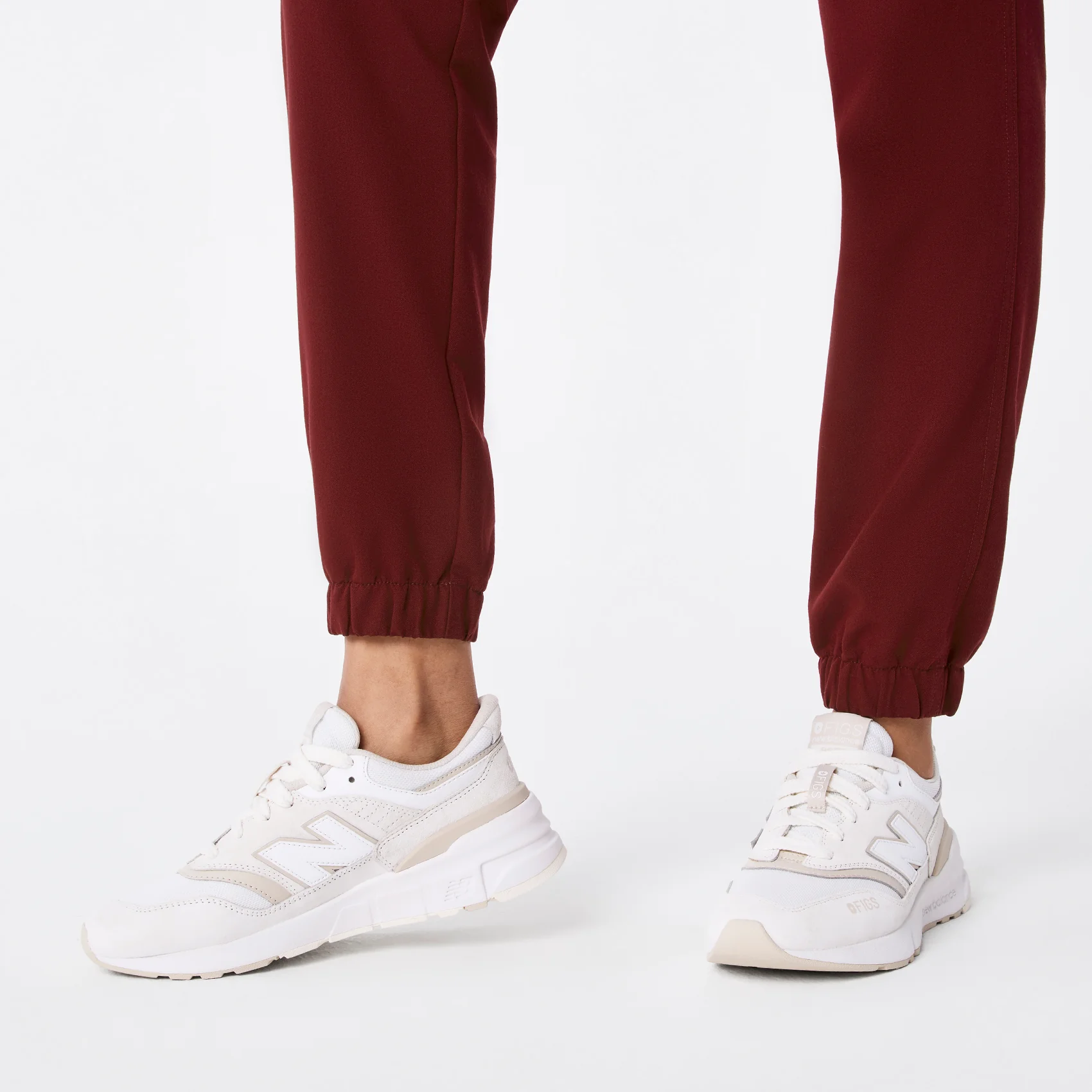 women's Burgundy Rafaela Cargo Jogger - ScrubJumpsuit™ - Image 9