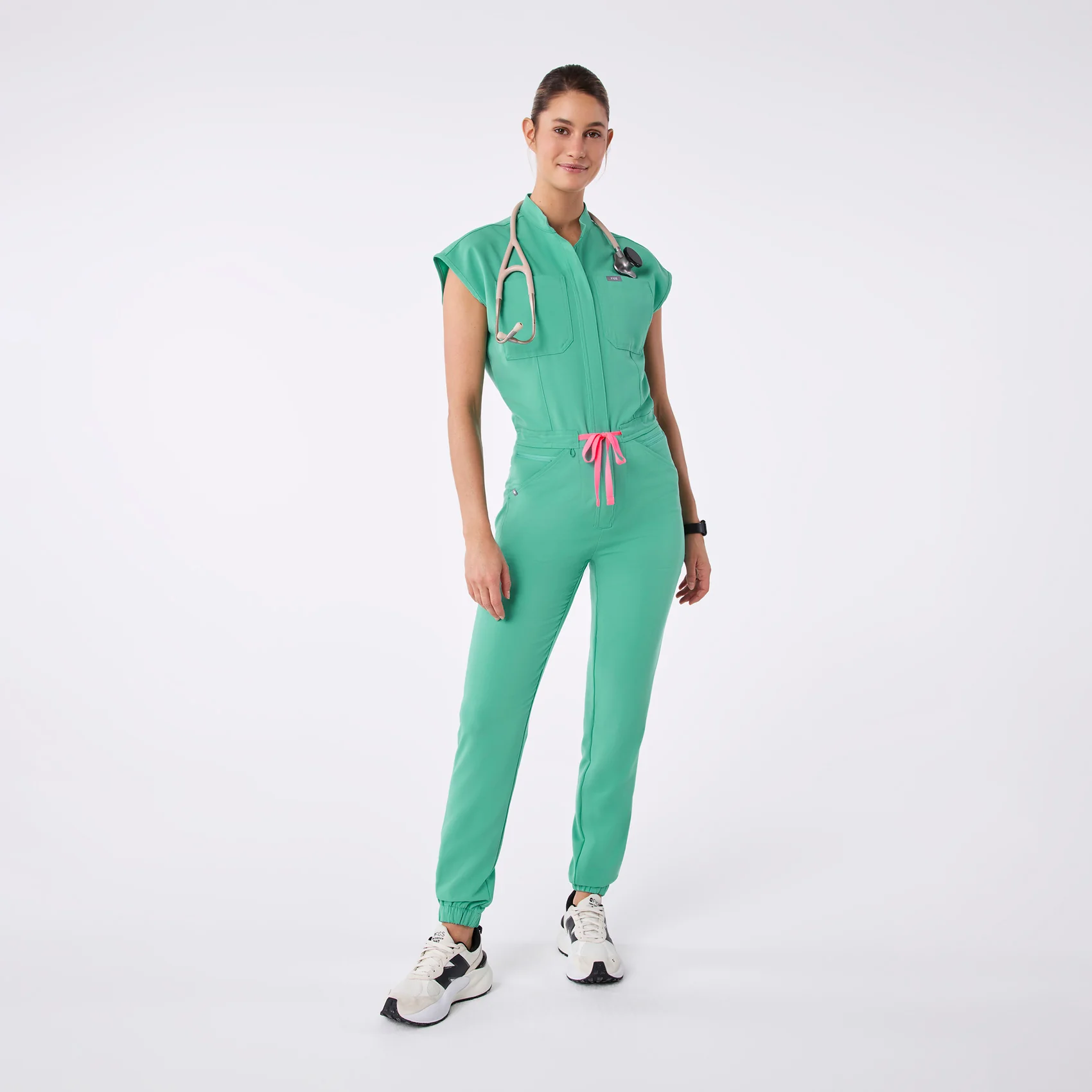 women's Surgical Green Rafaela Cargo Jogger - ScrubJumpsuit™