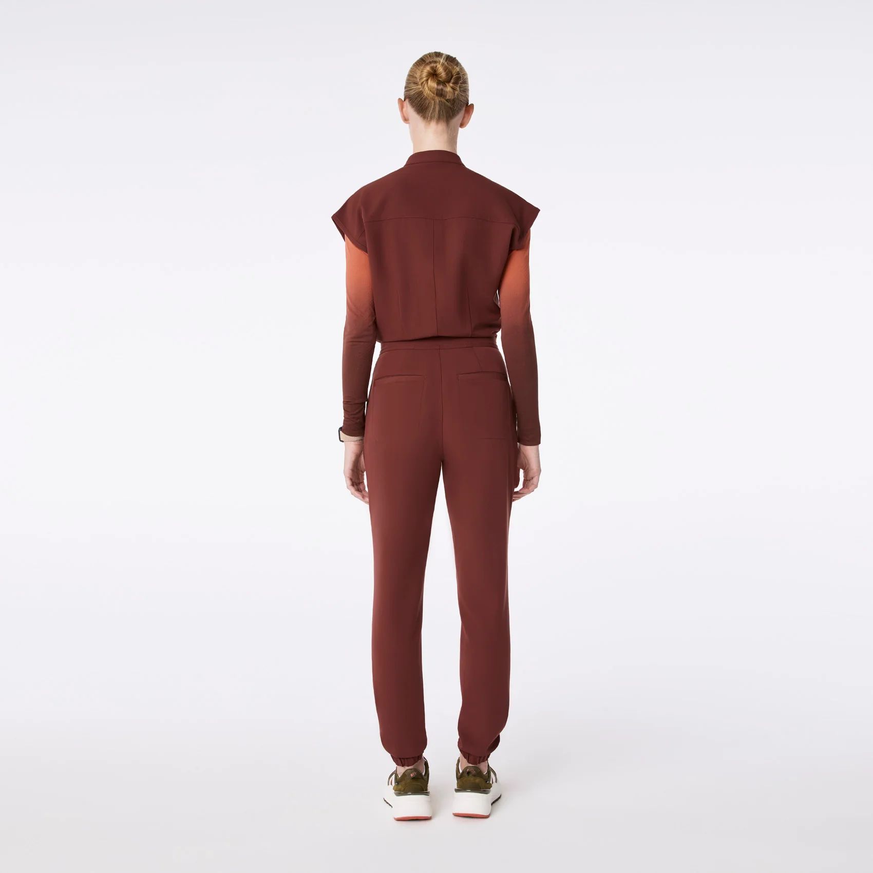 women's Walnut Rafaela Cargo - ScrubJumpsuit™ - Image 2