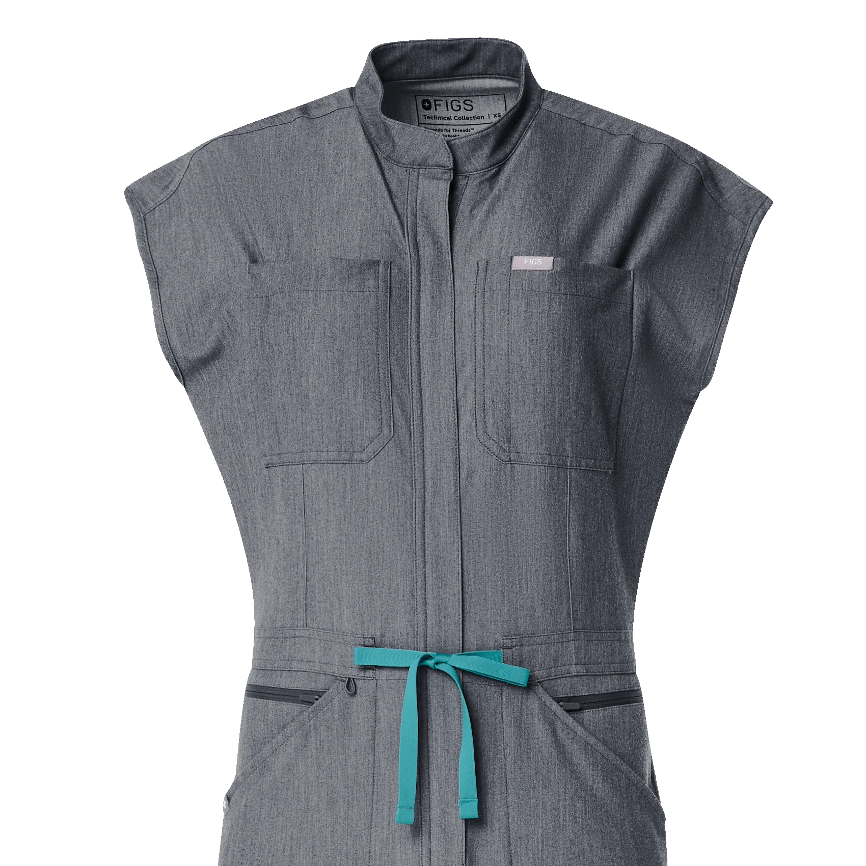 women's Ultraberry Rafaela Cargo - Petite ScrubJumpsuit™ - Image 9