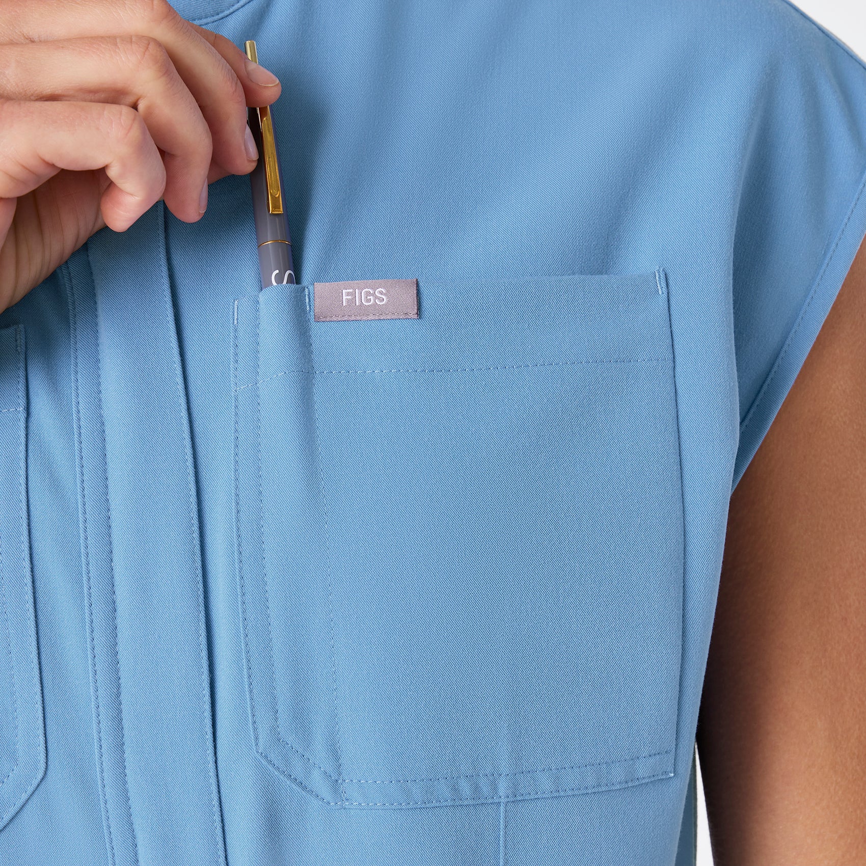 women's Ceil Blue Rafaela Cargo Jogger - Tall ScrubJumpsuit™ - Image 5