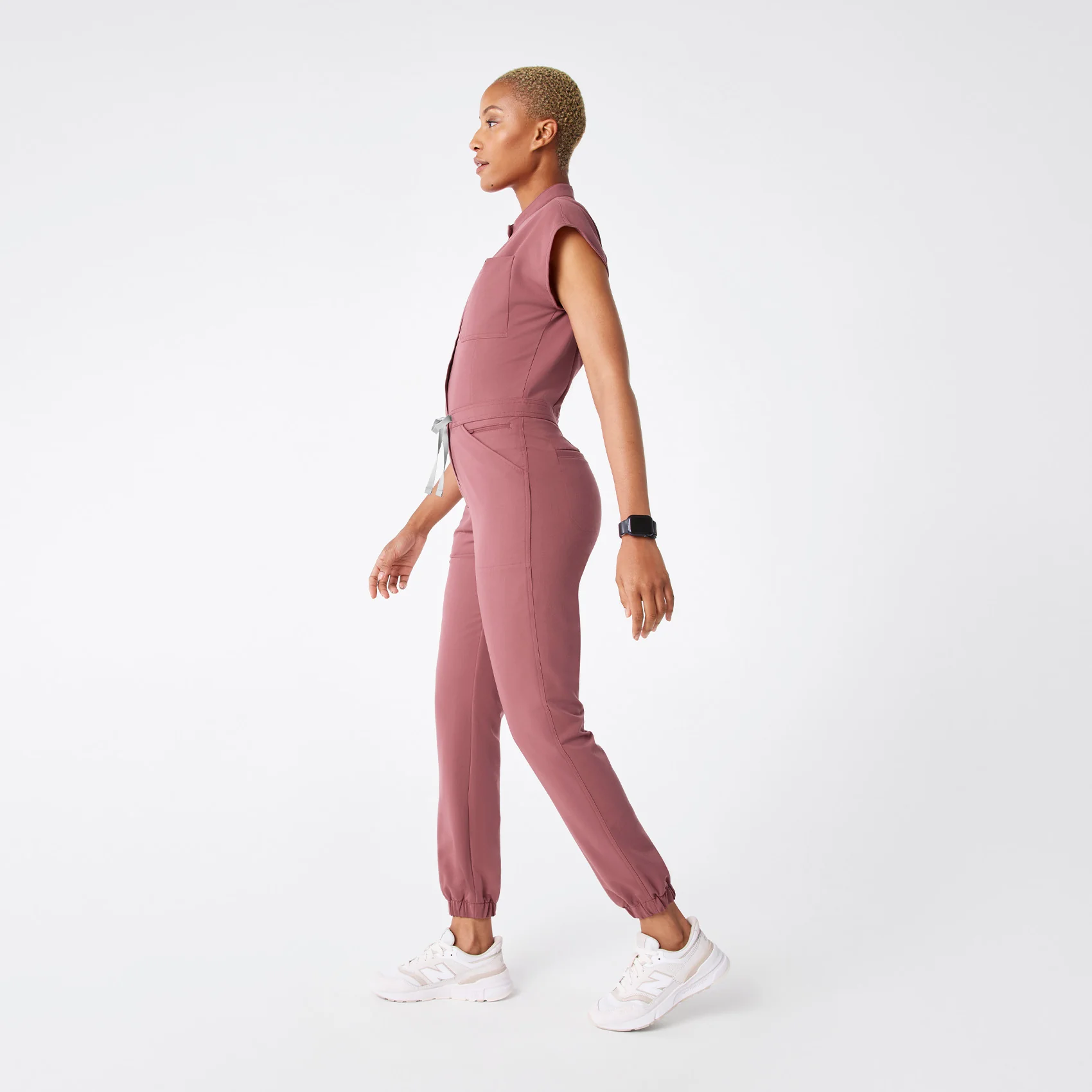 women's Mauve Rafaela Cargo Jogger - Tall ScrubJumpsuit™ - Image 3