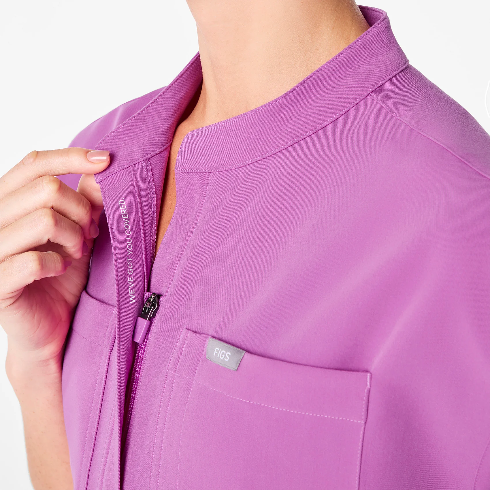 women's Ultraberry  Rafaela Cargo  -  Tall ScrubJumpsuit™ - Image 5