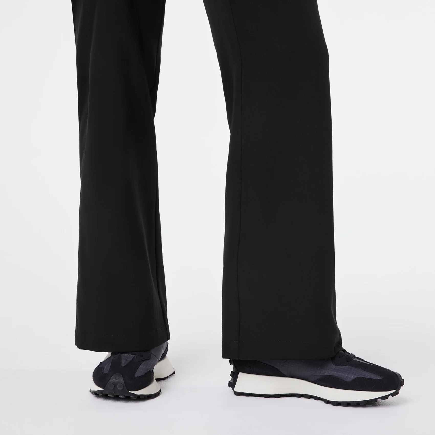women's Black Rafaela Wide Leg - Petite ScrubJumpsuit™ - Image 8