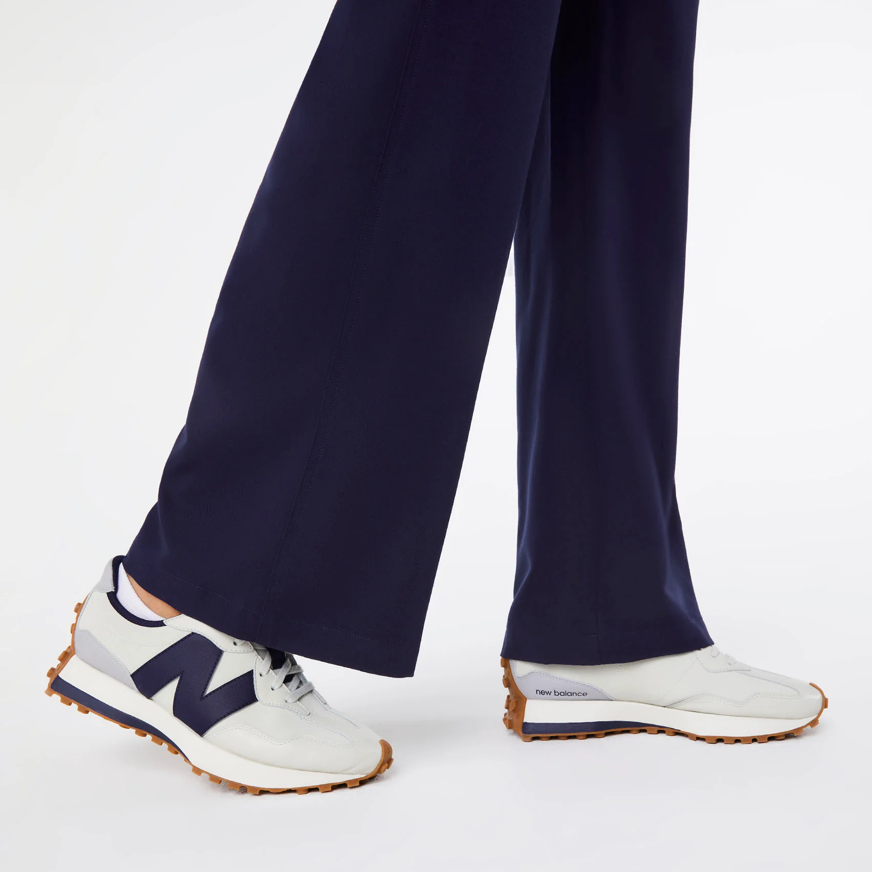 women's Navy Rafaela Wide Leg - Petite ScrubJumpsuit™ - Image 7