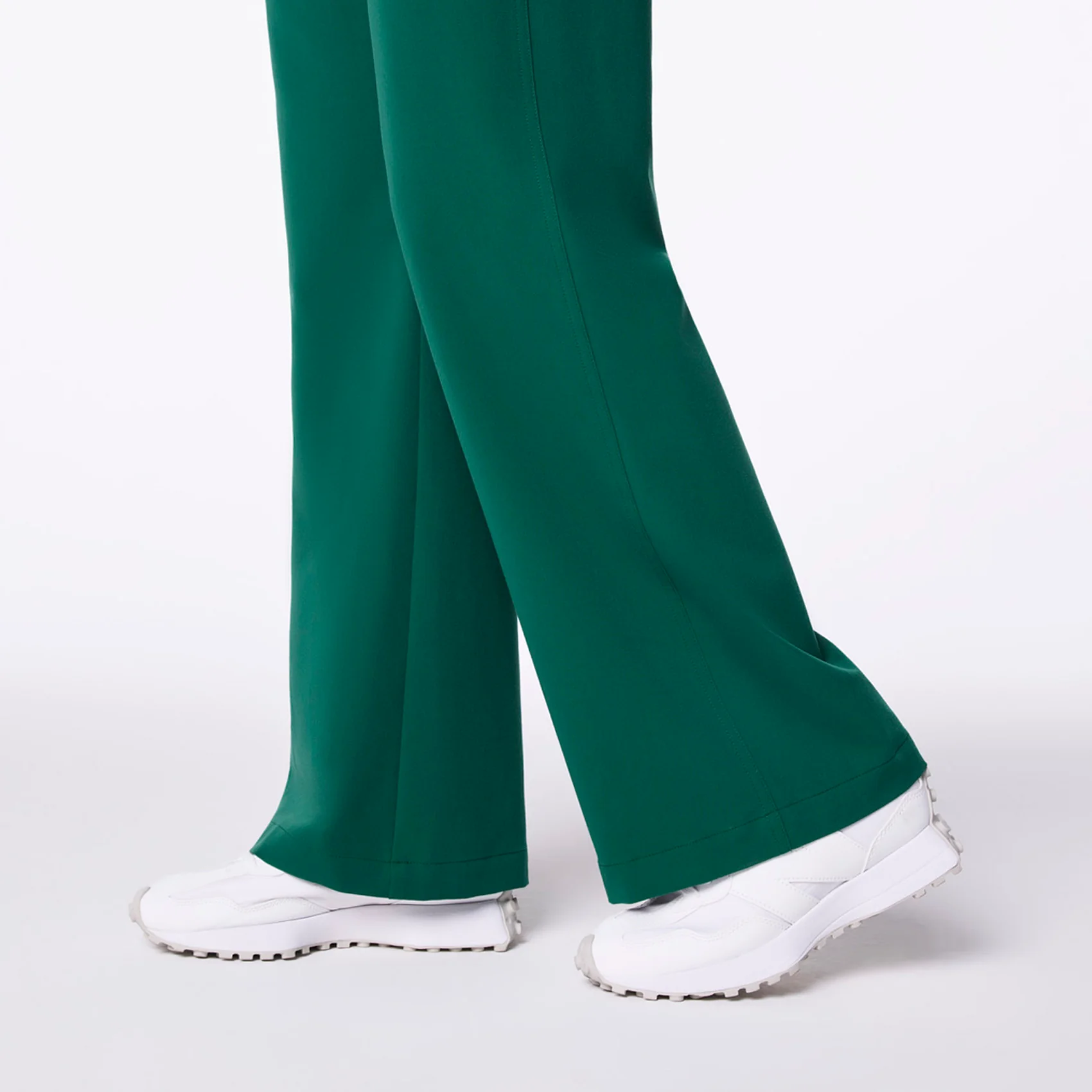 women's Hunter Green Rafaela Wide Leg - ScrubJumpsuit™ - Image 9