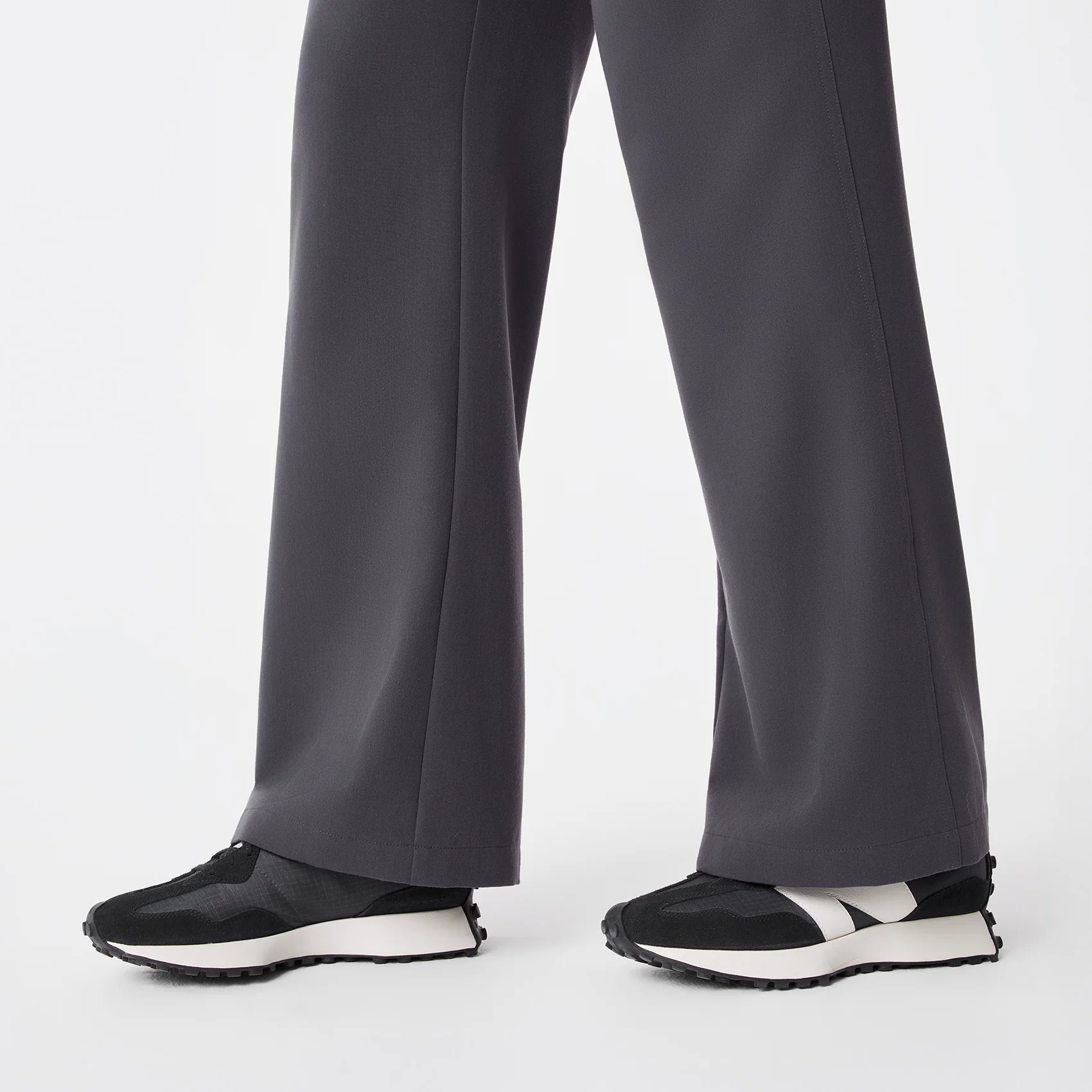 women's Charcoal Rafaela Wide Leg - Tall ScrubJumpsuit™ - Image 8