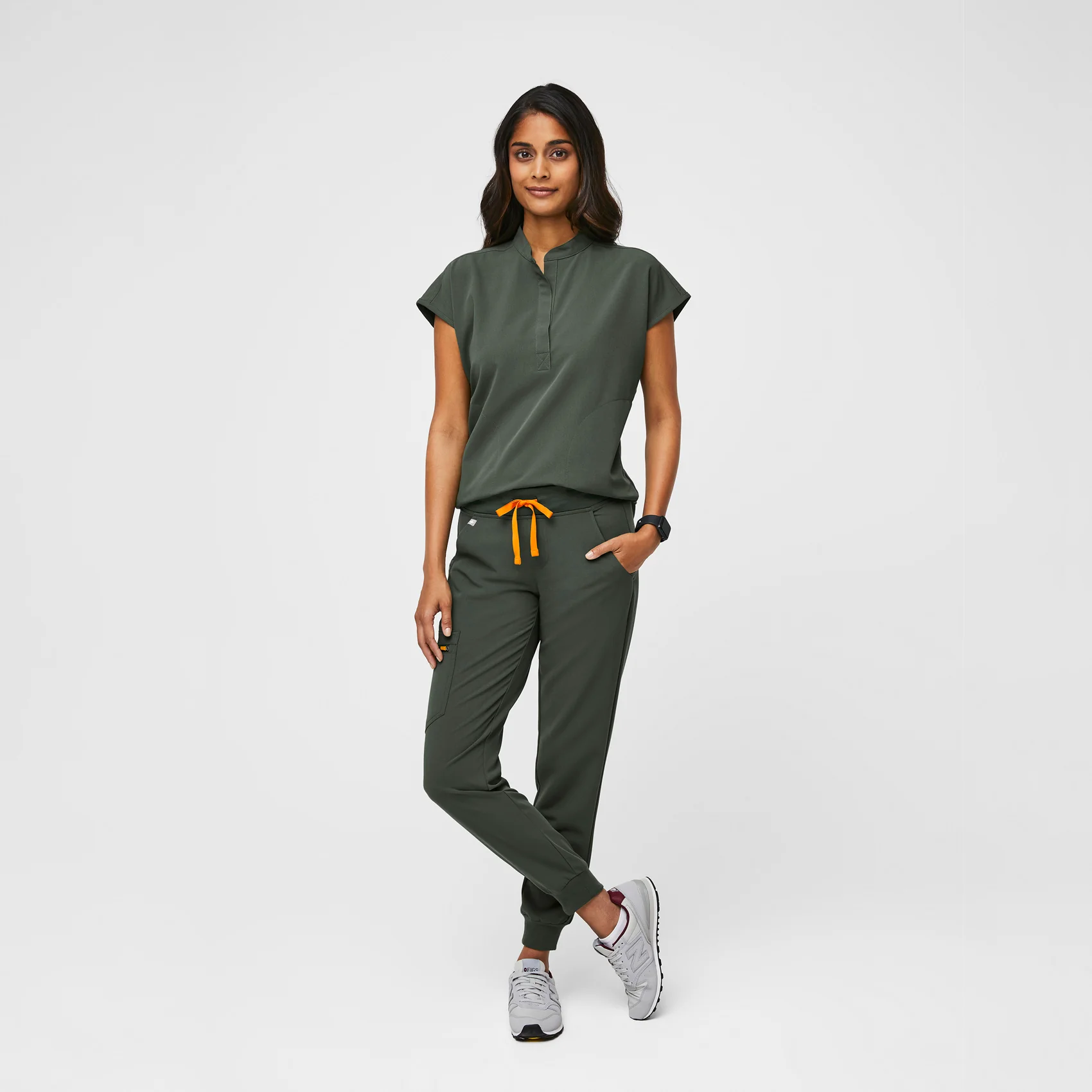 women's Moss Rafaela™ - Oversized Scrub Top (3XL - 6XL) - Image 2