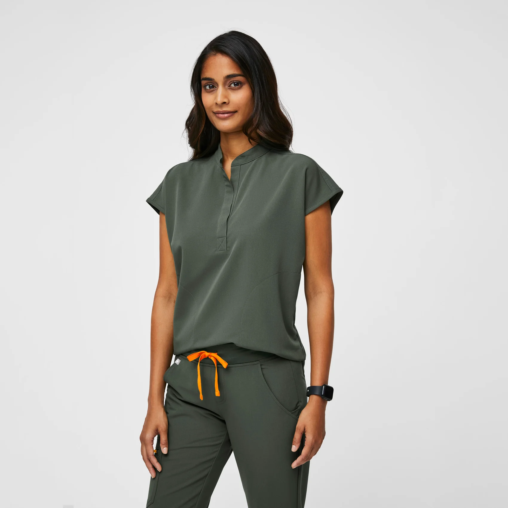 women's Moss Rafaela™ - Oversized Scrub Top (3XL - 6XL) - Image 3