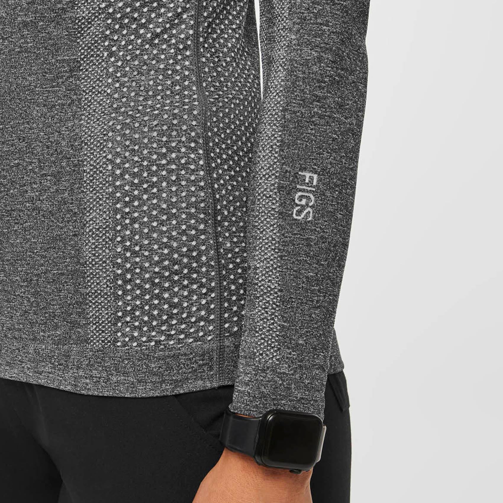 women's Graphite Salta Seamless - Longsleeve Underscrub - Image 5